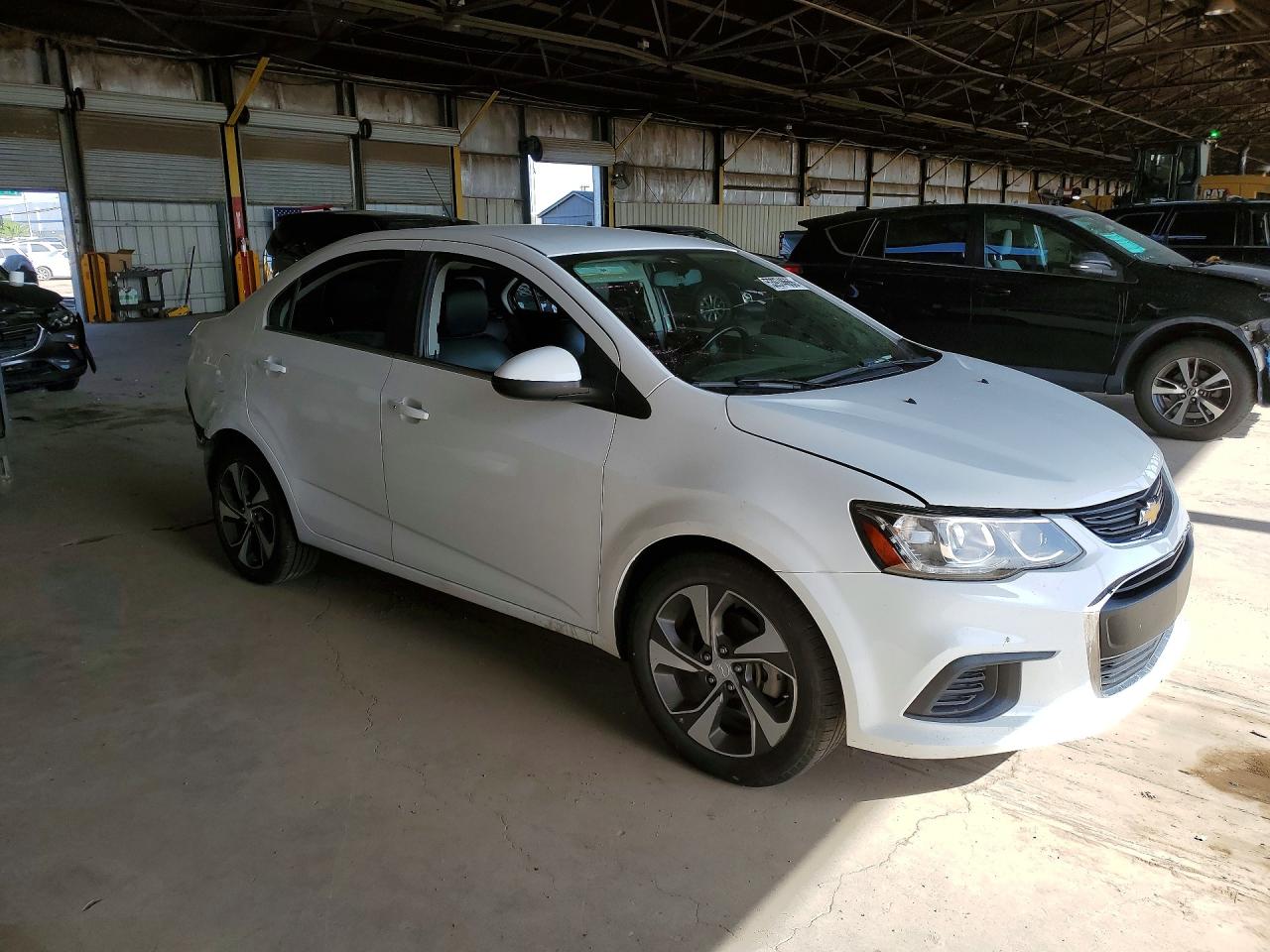 2019 Chevrolet Sonic Premier White vin: 1G1JF5SB7K4122258