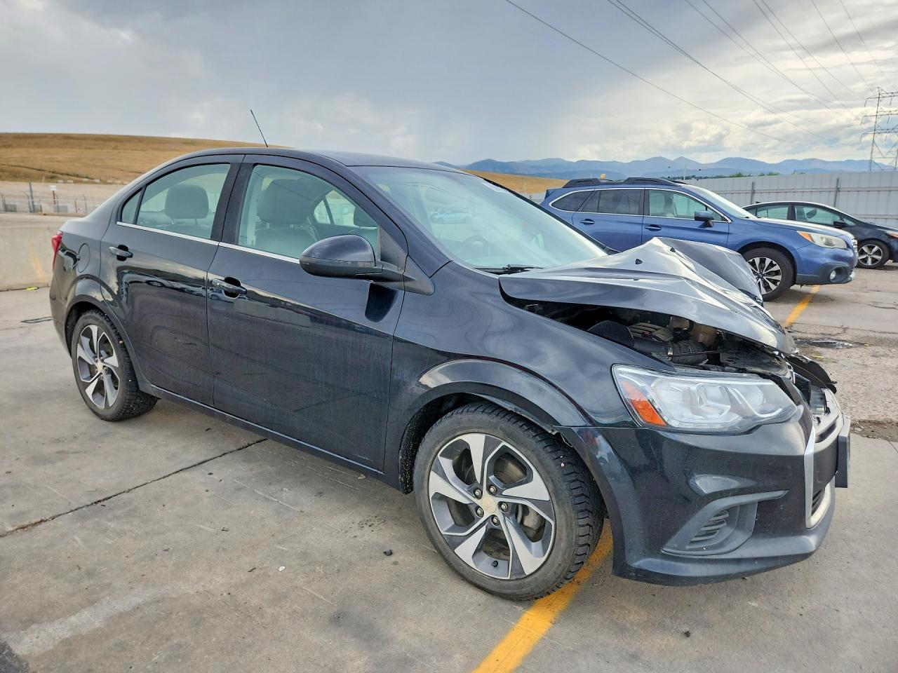 2020 Chevrolet Sonic Premier Black vin: 1G1JF5SB7L4113092