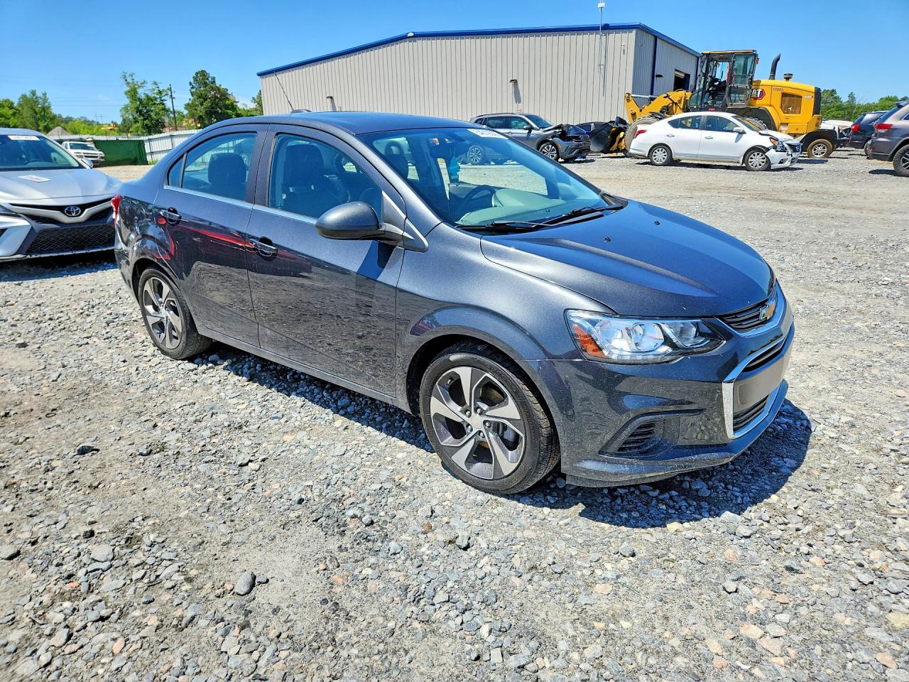 2020 Chevrolet Sonic Premier Silver vin: 1G1JF5SB8L4120469