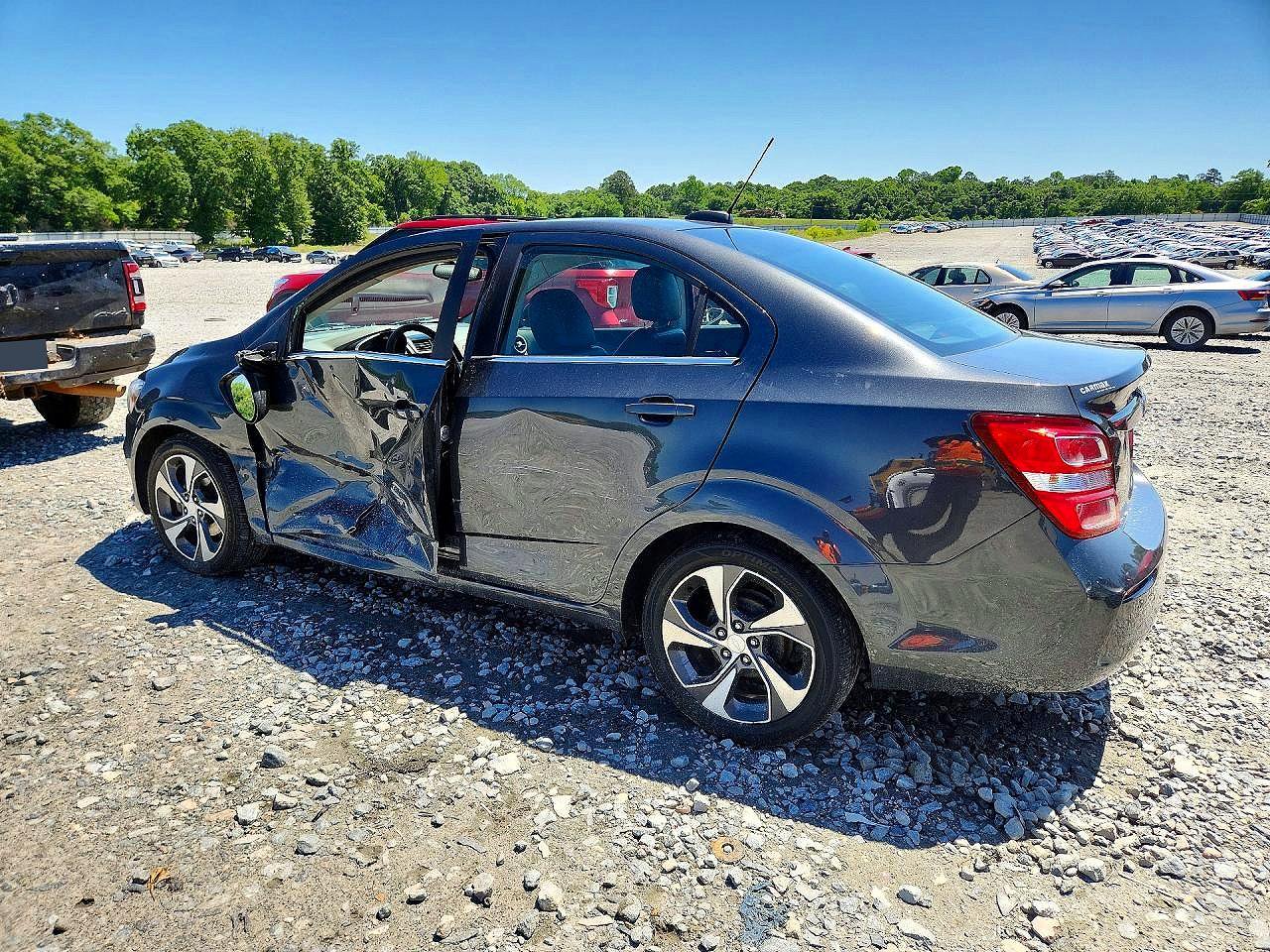 2020 Chevrolet Sonic Premier Silver vin: 1G1JF5SB8L4120469