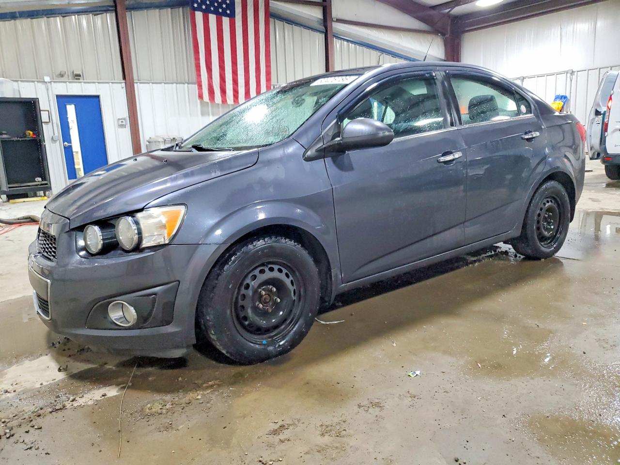 2012 Chevrolet Sonic Ltz Black vin: 1G1JF5SBXC4175991
