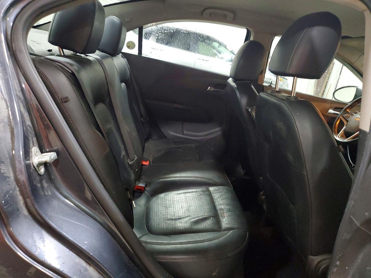 2012 Chevrolet Sonic Ltz Black vin: 1G1JF5SBXC4175991
