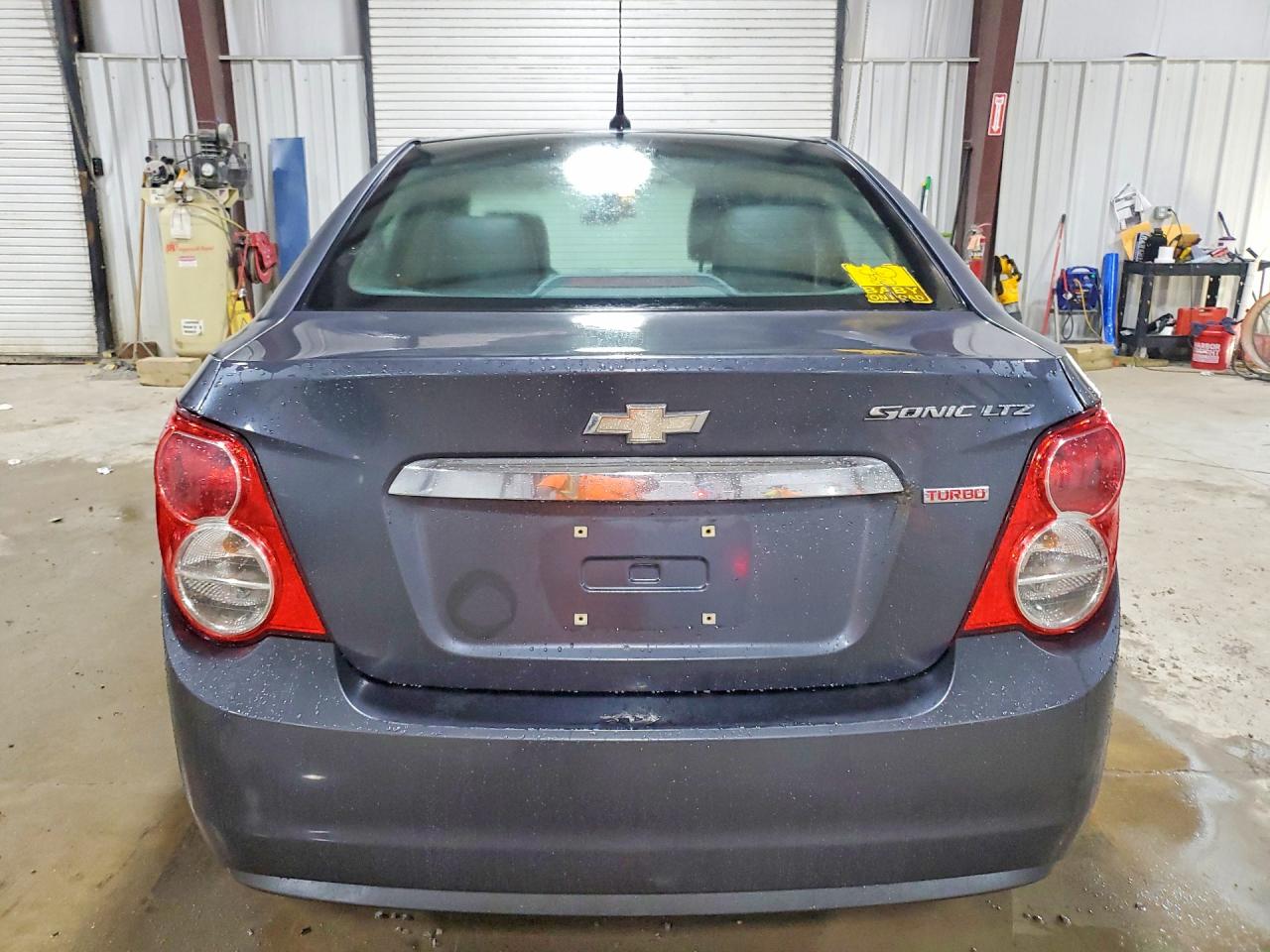 2012 Chevrolet Sonic Ltz Black vin: 1G1JF5SBXC4175991