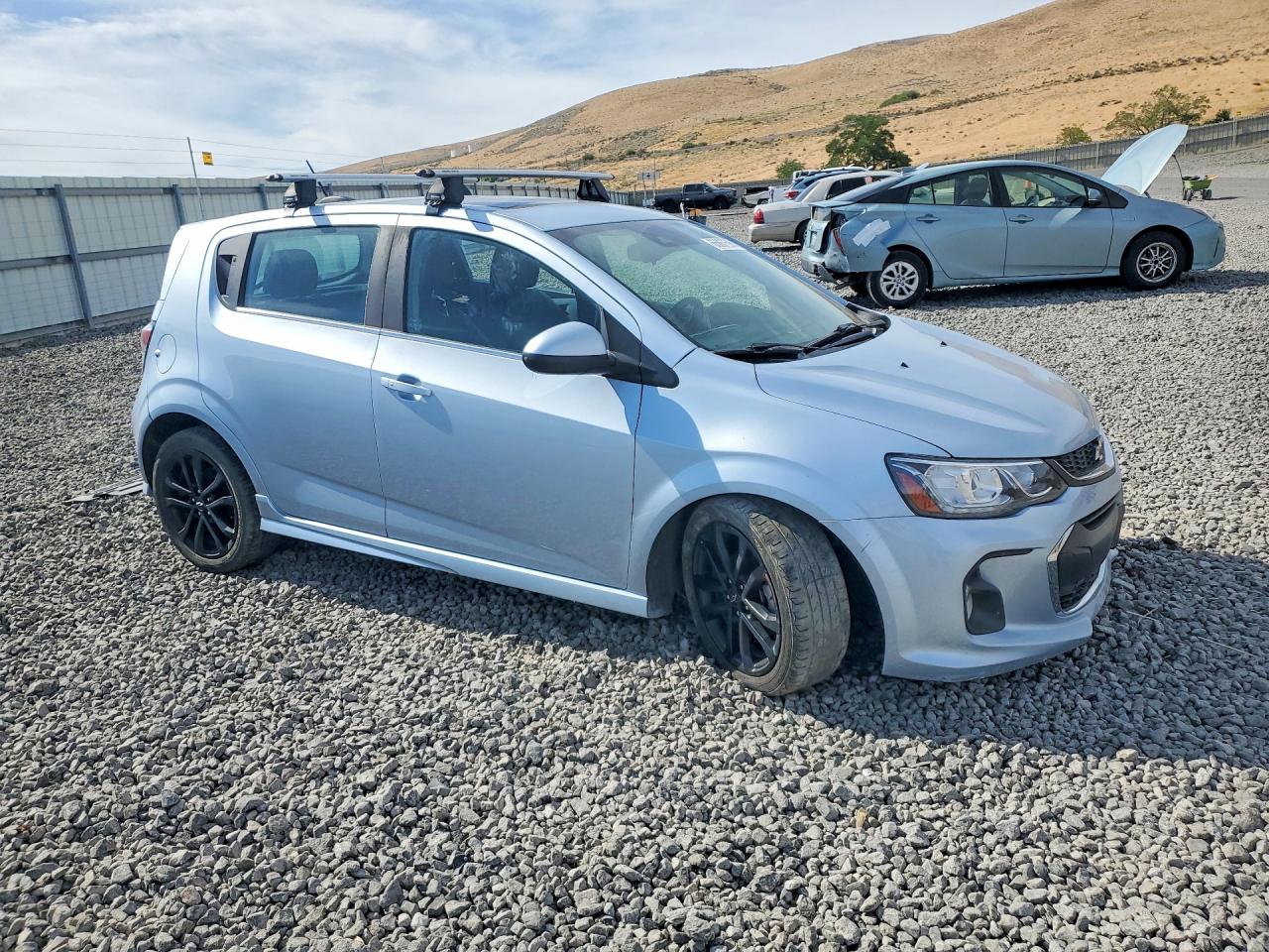 2018 Chevrolet Sonic Premier Blue vin: 1G1JF6SB7J4100328