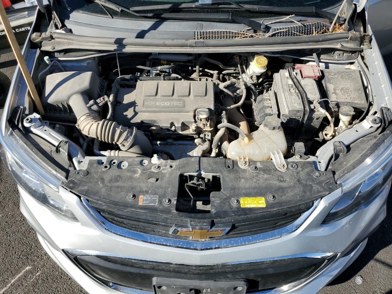 2020 Chevrolet Sonic Silver vin: 1G1JG6SB3L4131673