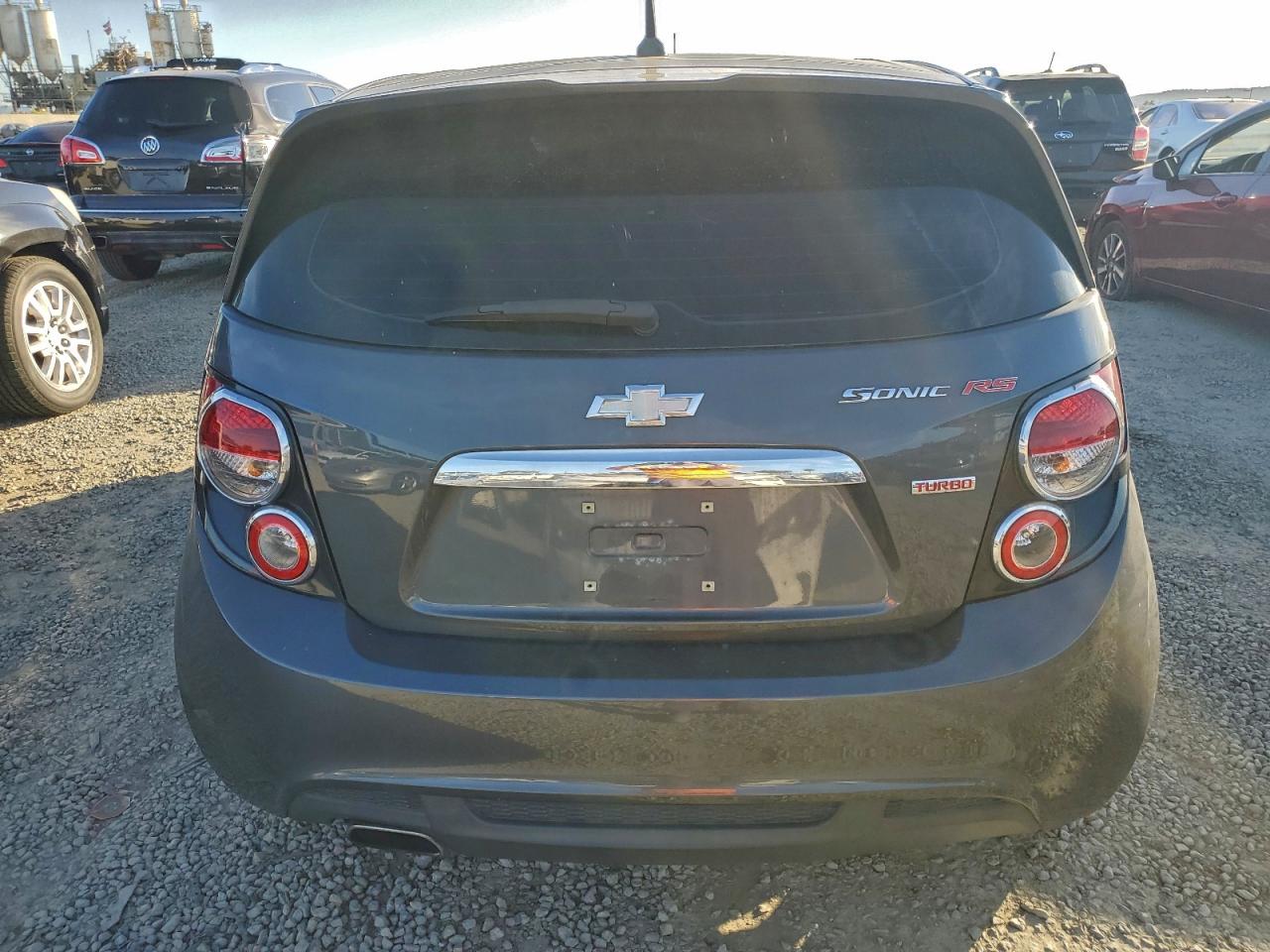 2013 Chevrolet Sonic Rs Gray vin: 1G1JG6SB5D4154986