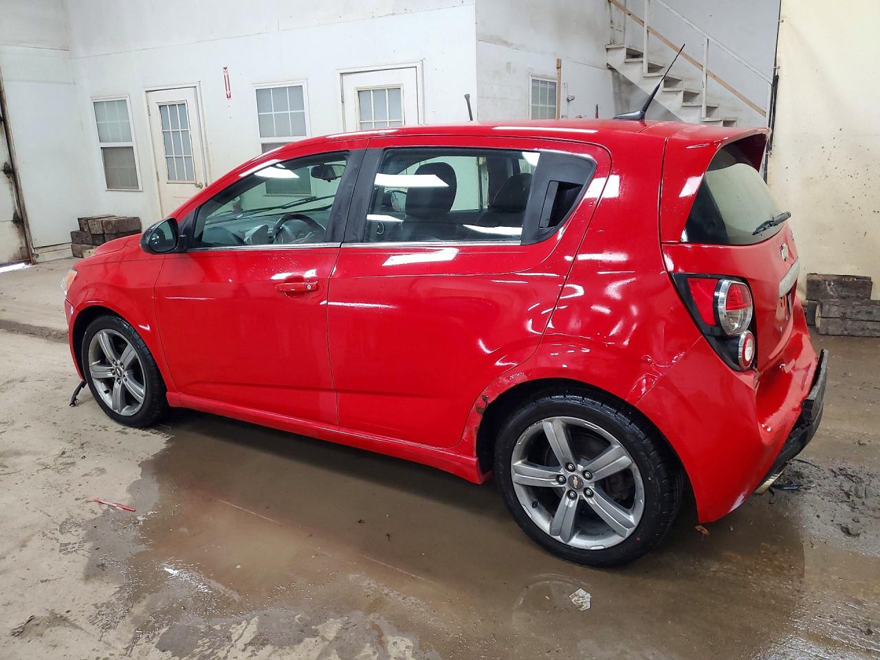 2013 Chevrolet Sonic Rs Red vin: 1G1JG6SB8D4139916