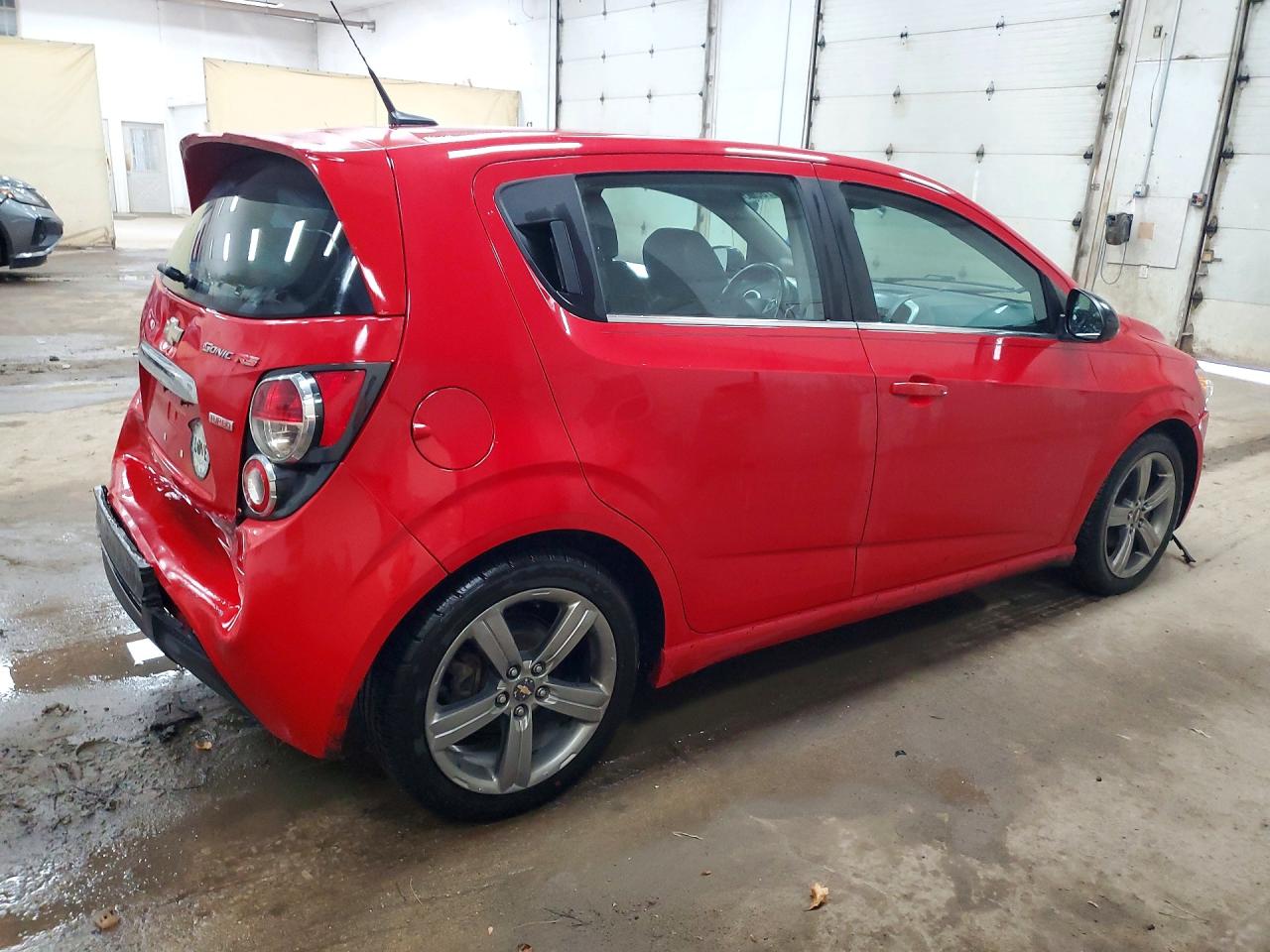 2013 Chevrolet Sonic Rs Red vin: 1G1JG6SB8D4139916