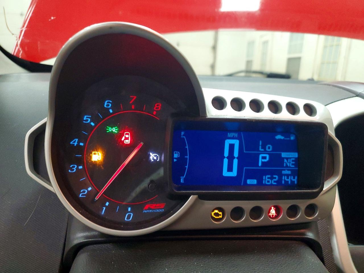 2013 Chevrolet Sonic Rs Red vin: 1G1JG6SB8D4139916