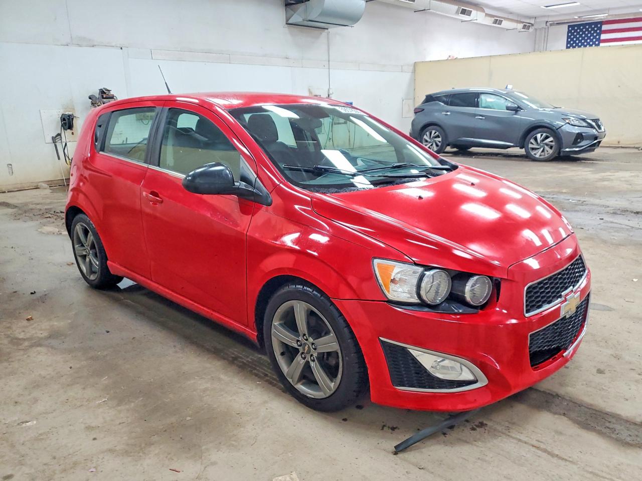 2013 Chevrolet Sonic Rs Red vin: 1G1JG6SB8D4139916