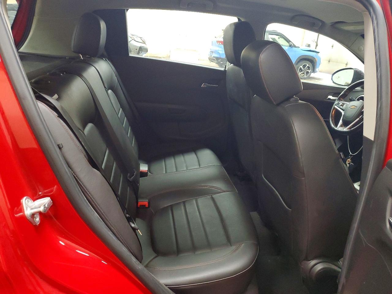 2013 Chevrolet Sonic Rs Red vin: 1G1JG6SB8D4139916