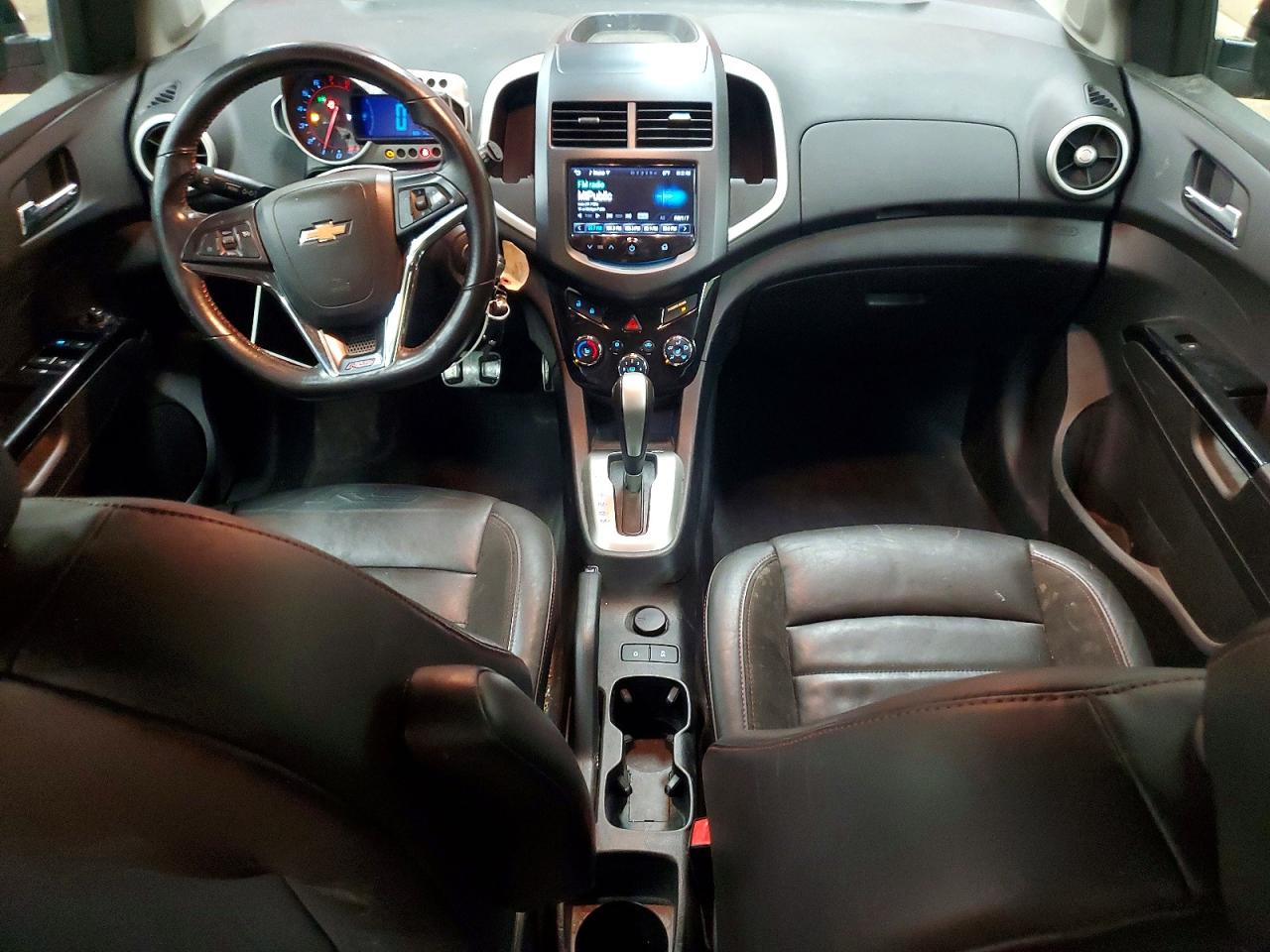 2013 Chevrolet Sonic Rs Red vin: 1G1JG6SB8D4139916