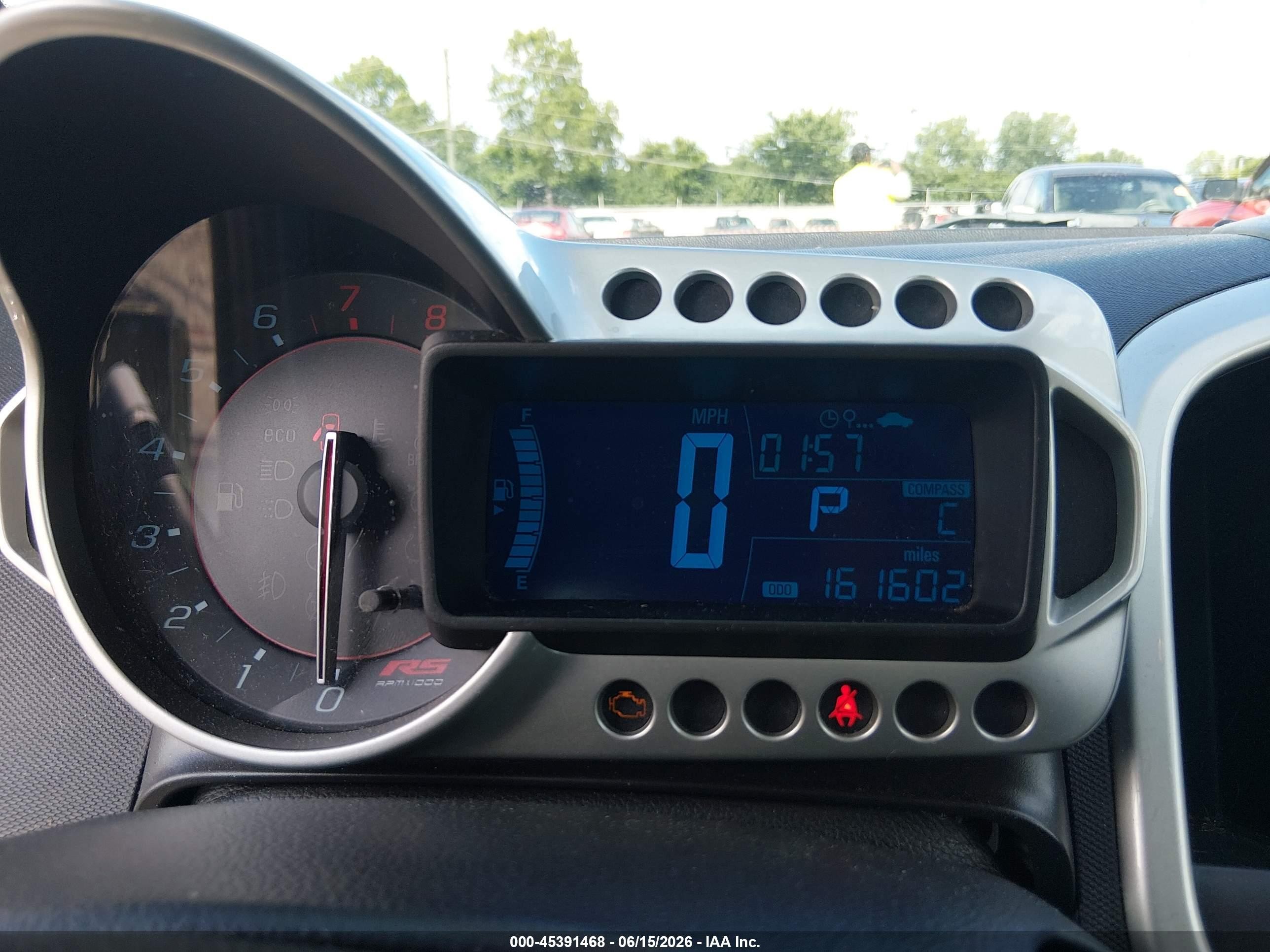 2013 Chevrolet Sonic Rs Auto White vin: 1G1JG6SB8D4167232