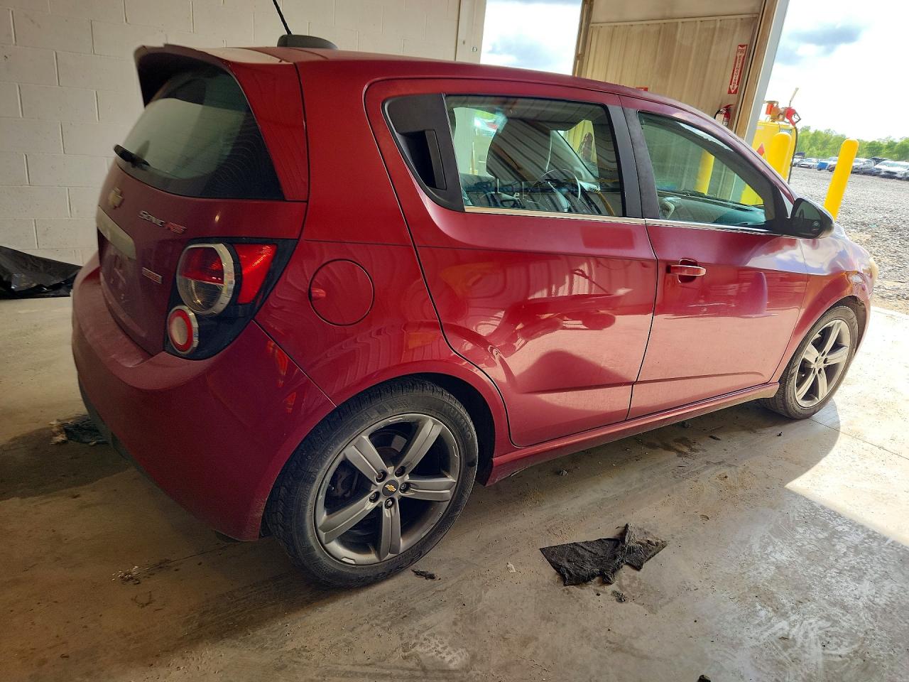 2015 Chevrolet Sonic Rs Red vin: 1G1JG6SB9F4113960