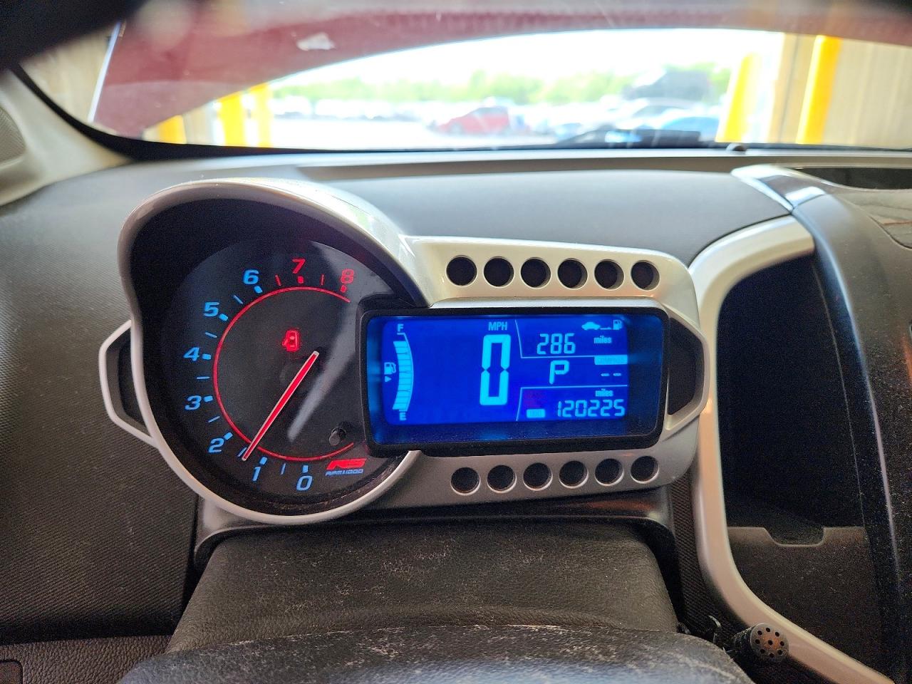 2015 Chevrolet Sonic Rs Red vin: 1G1JG6SB9F4113960