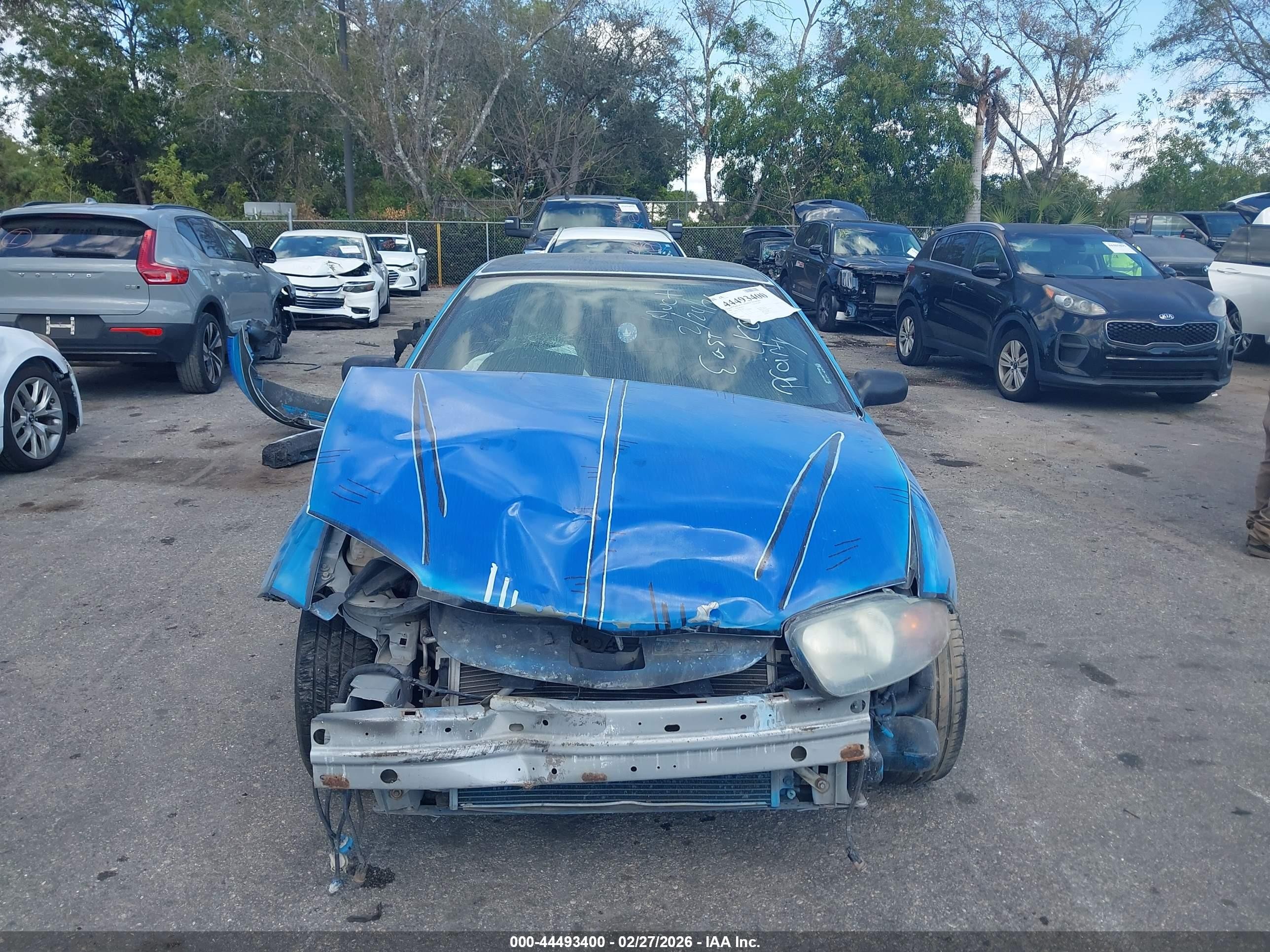 2004 Chevrolet Cavalier Ls Sport Blue vin: 1G1JH12F147105091