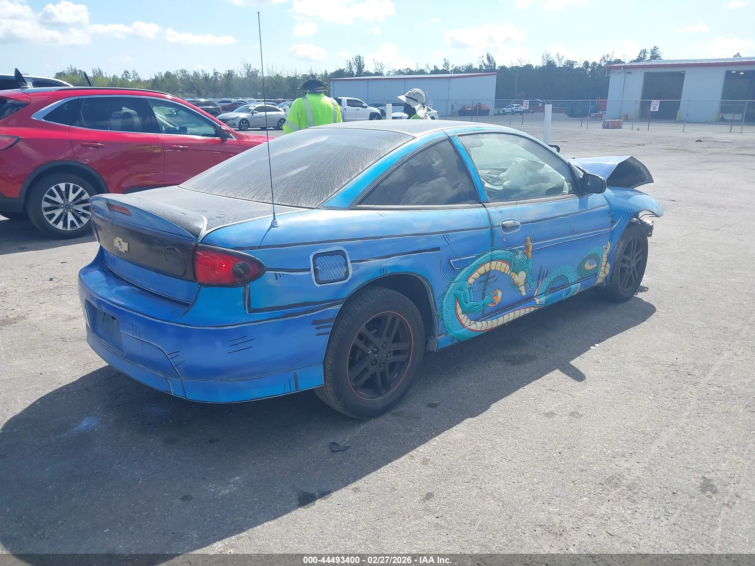2004 Chevrolet Cavalier Ls Sport Blue vin: 1G1JH12F147105091