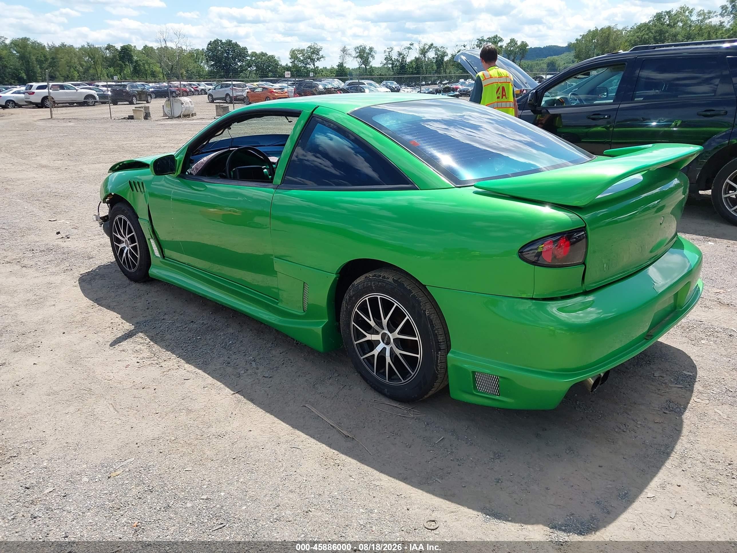 2002 Chevrolet Cavalier Z24 Green vin: 1G1JH12F327232633