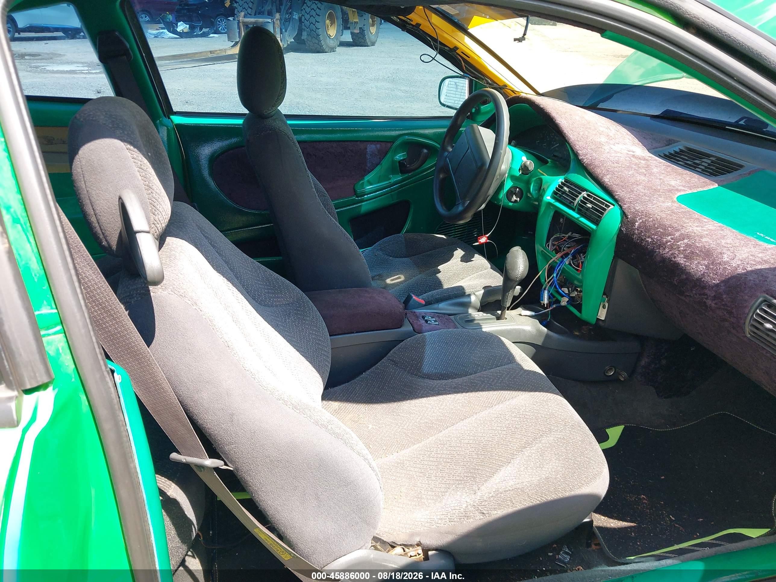 2002 Chevrolet Cavalier Z24 Green vin: 1G1JH12F327232633