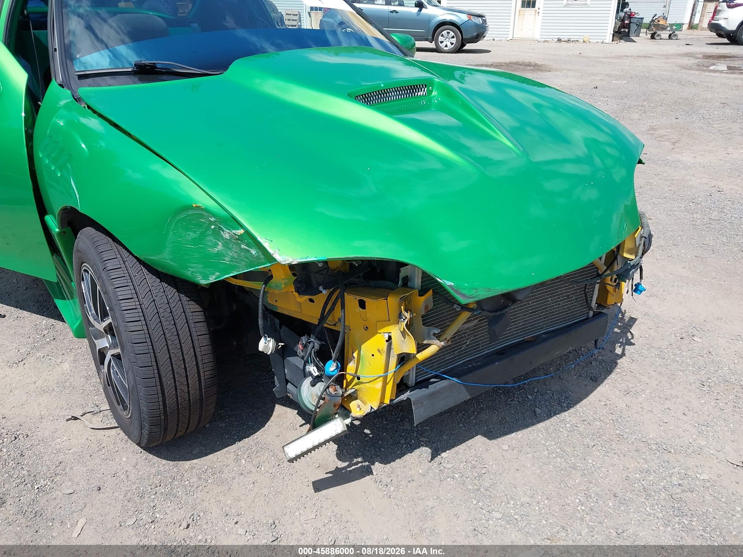 2002 Chevrolet Cavalier Z24 Green vin: 1G1JH12F327232633
