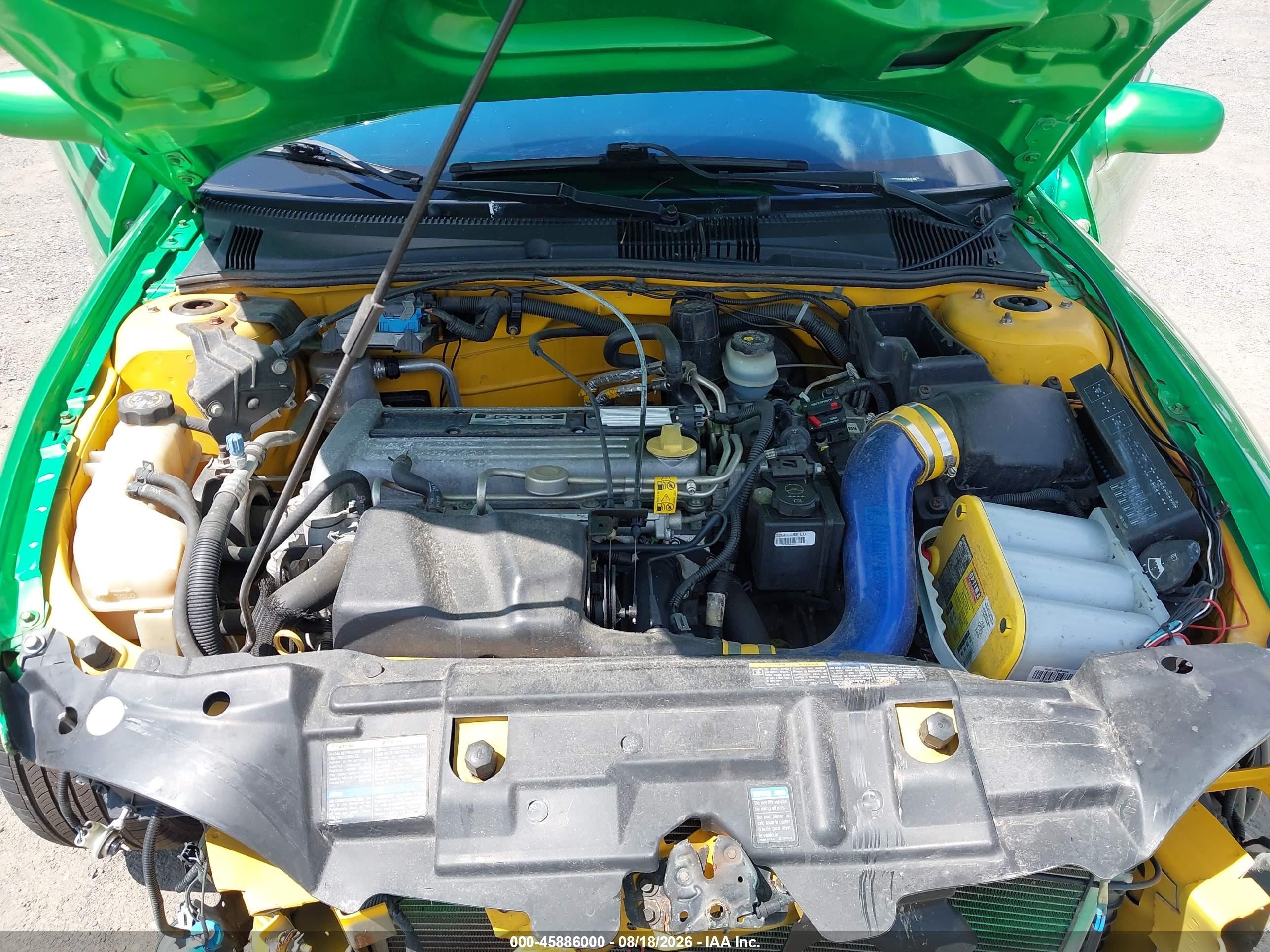 2002 Chevrolet Cavalier Z24 Green vin: 1G1JH12F327232633