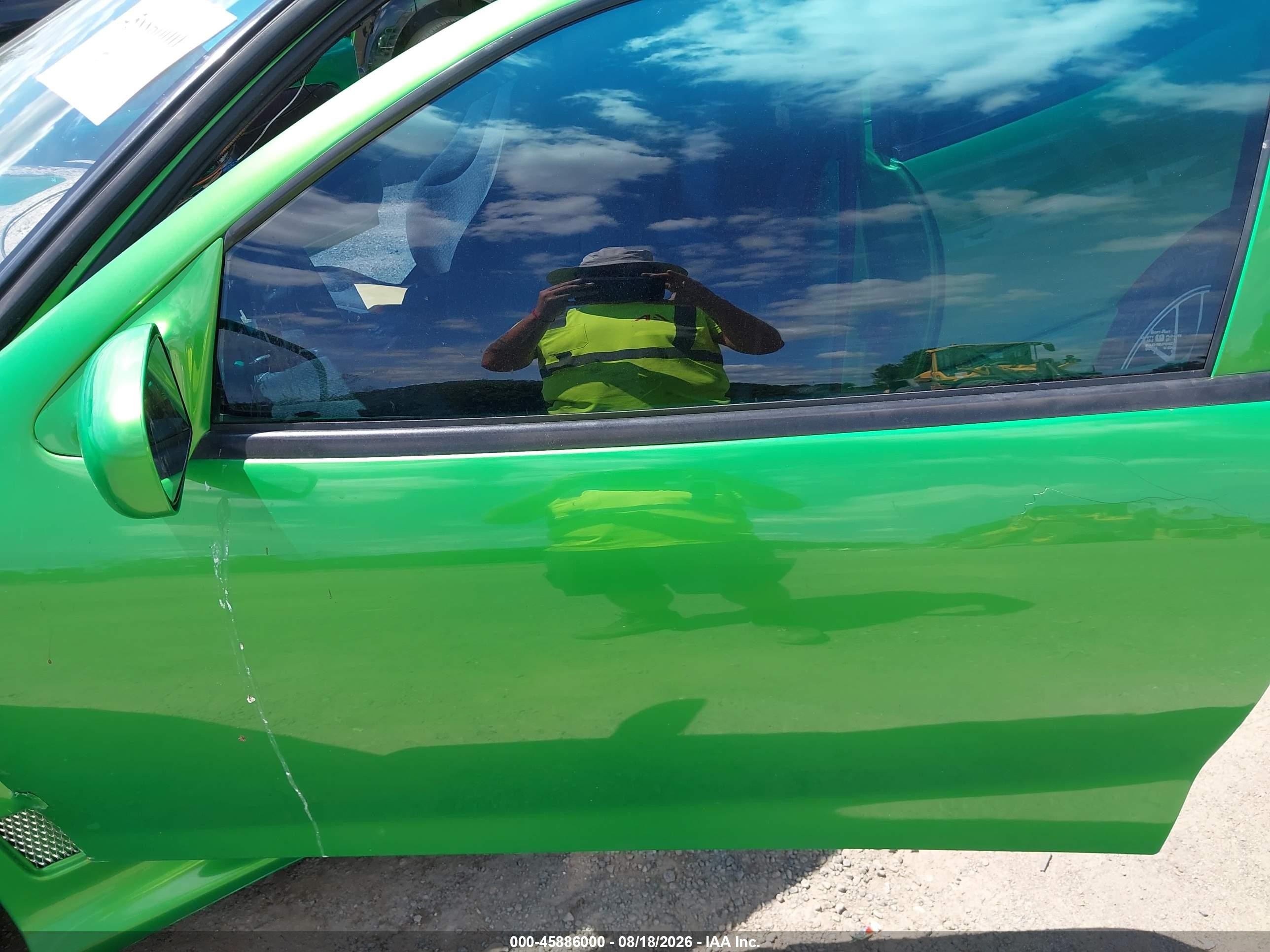 2002 Chevrolet Cavalier Z24 Green vin: 1G1JH12F327232633