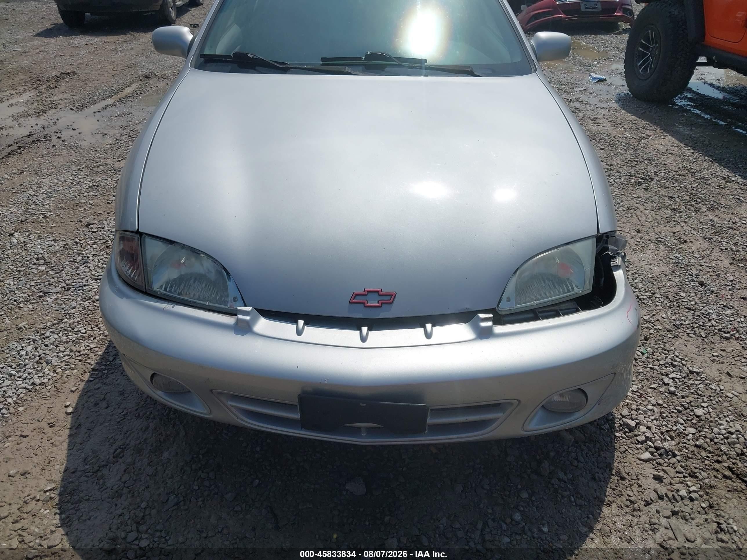 2002 Chevrolet Cavalier Ls Sport Silver vin: 1G1JH12F527457751