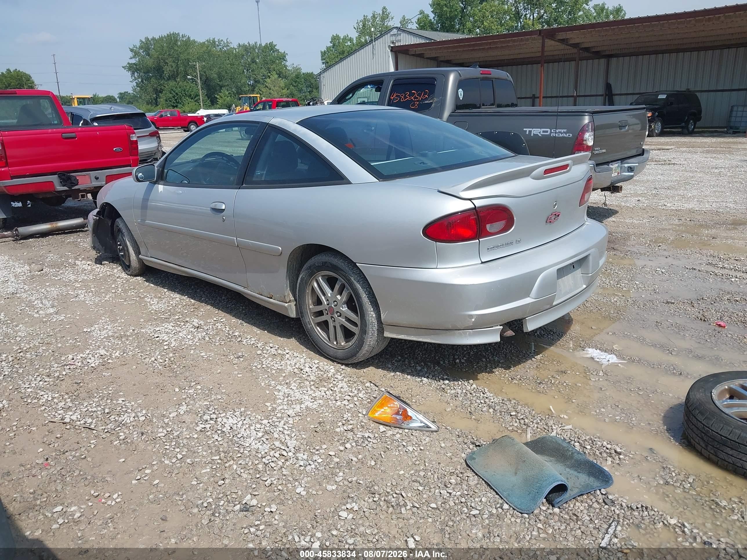 2002 Chevrolet Cavalier Ls Sport Silver vin: 1G1JH12F527457751