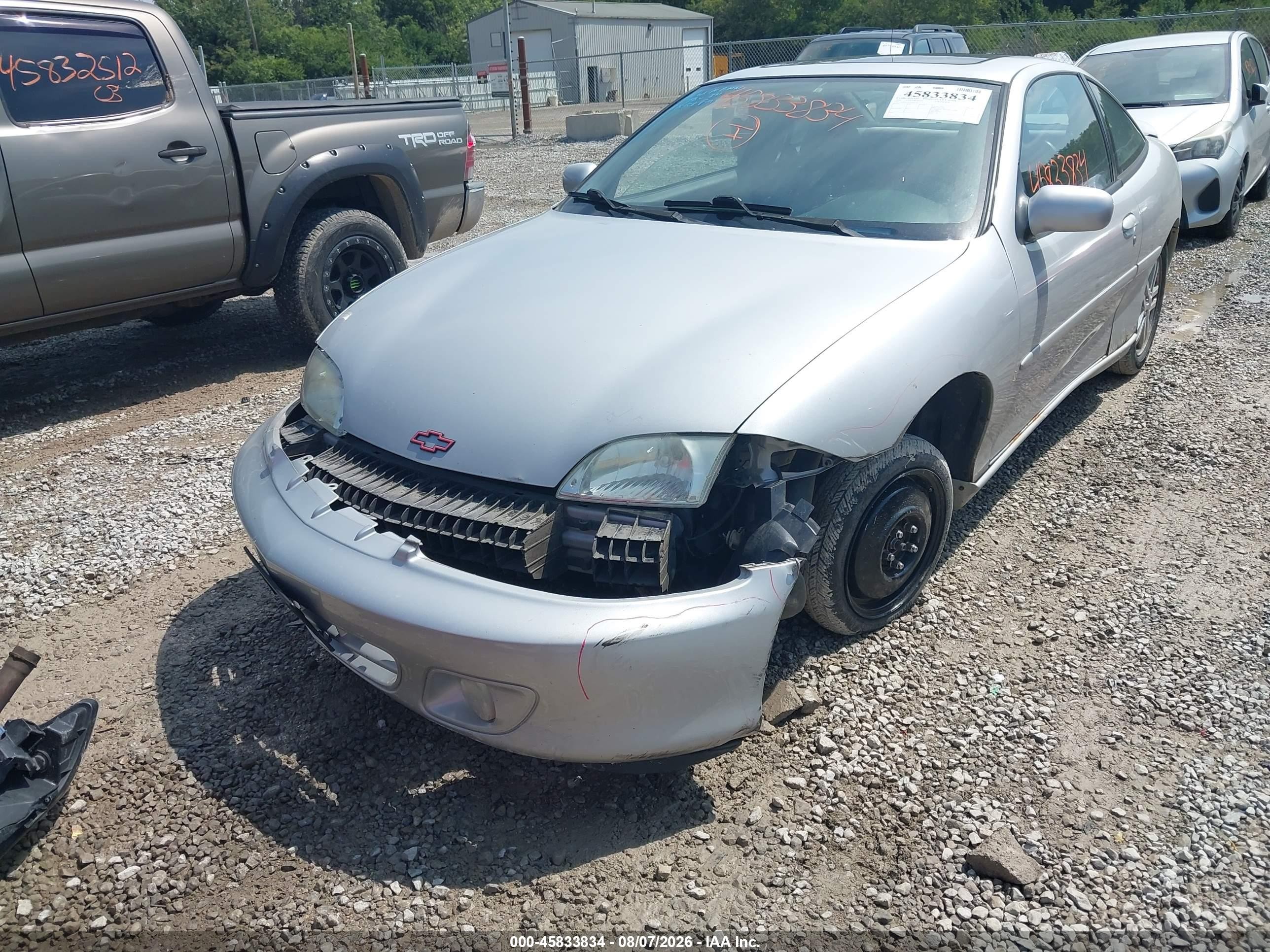 2002 Chevrolet Cavalier Ls Sport Silver vin: 1G1JH12F527457751