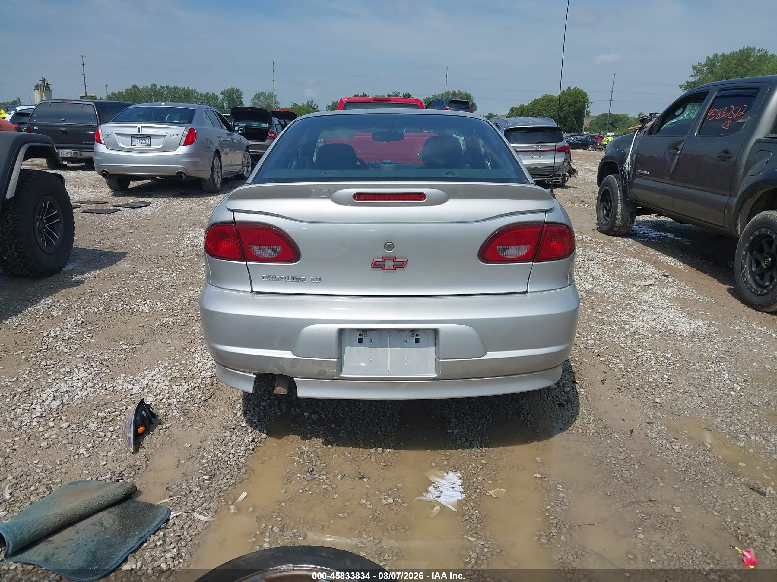 2002 Chevrolet Cavalier Ls Sport Silver vin: 1G1JH12F527457751