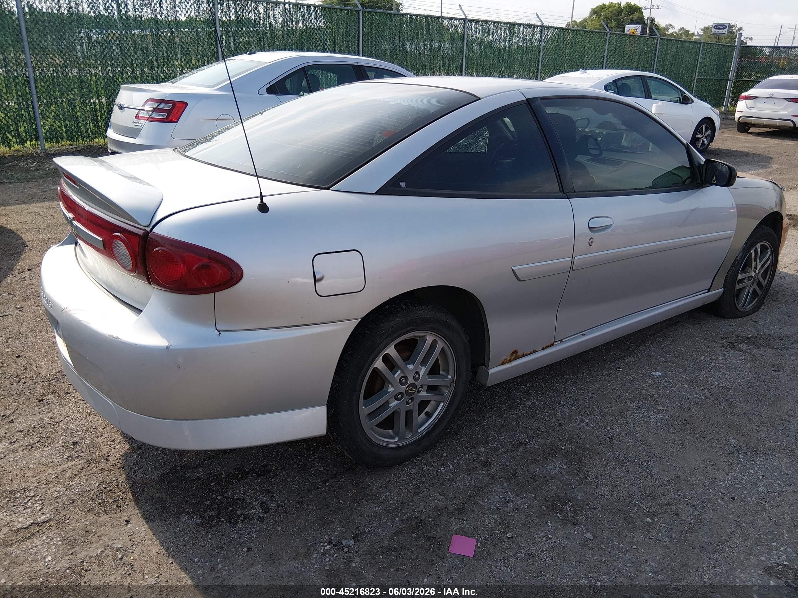 2003 Chevrolet Cavalier Ls Sport Silver vin: 1G1JH12F537366948