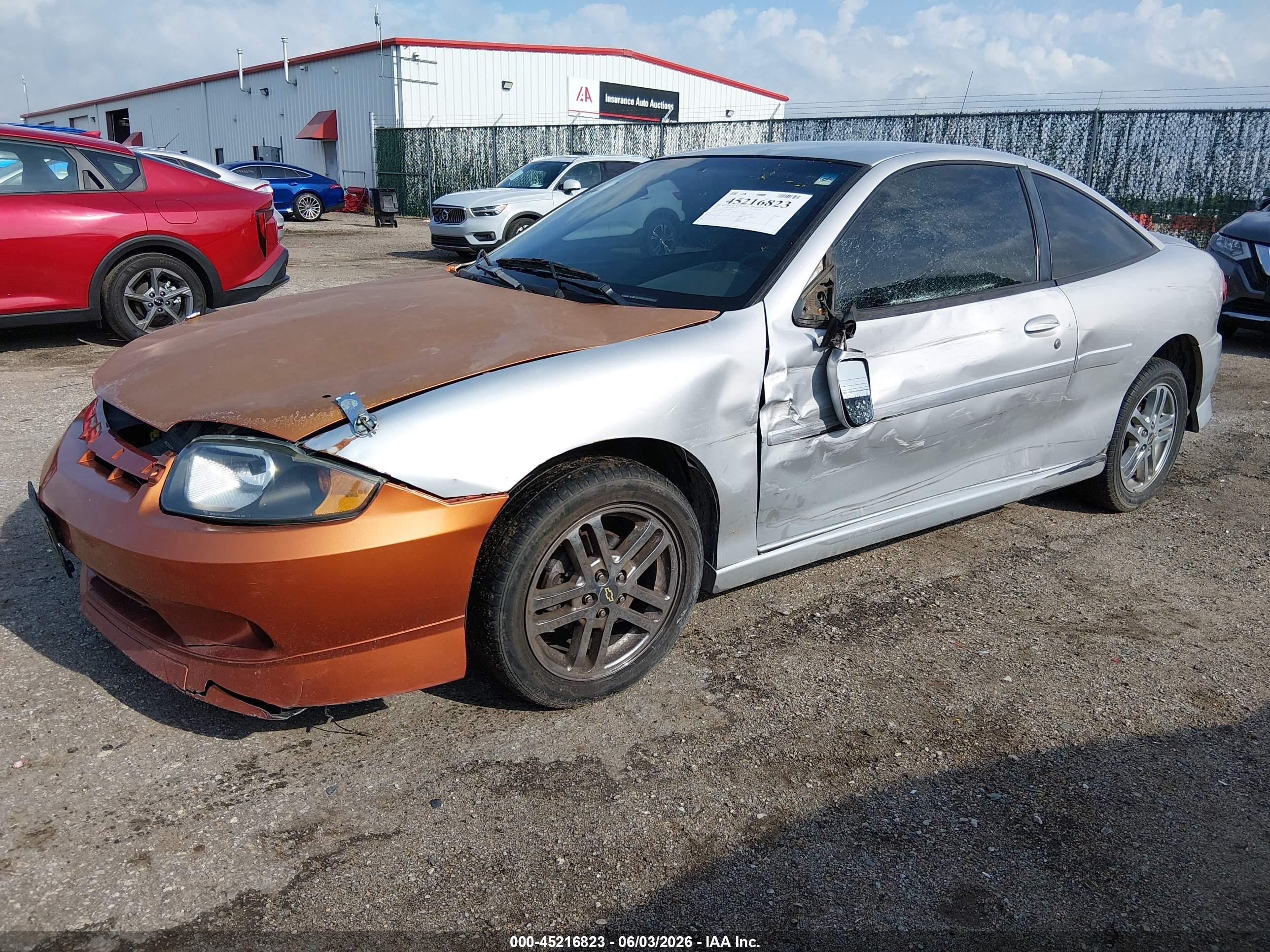 2003 Chevrolet Cavalier Ls Sport Silver vin: 1G1JH12F537366948