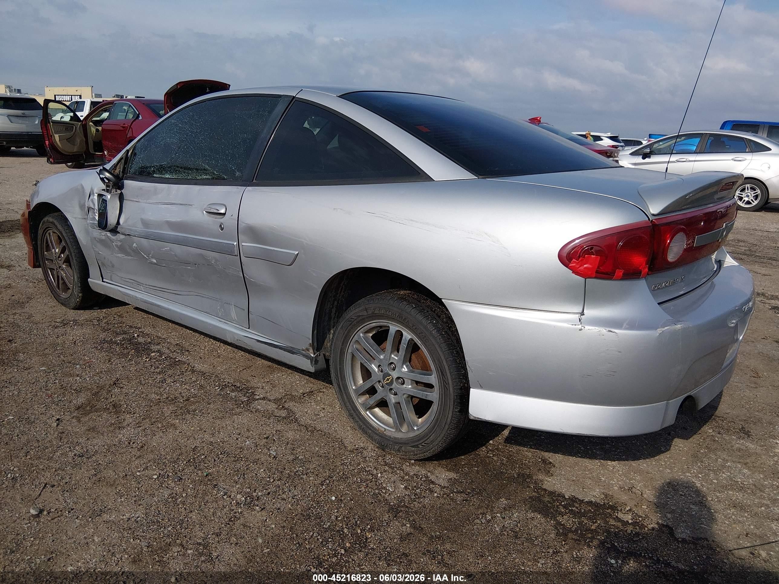 2003 Chevrolet Cavalier Ls Sport Silver vin: 1G1JH12F537366948