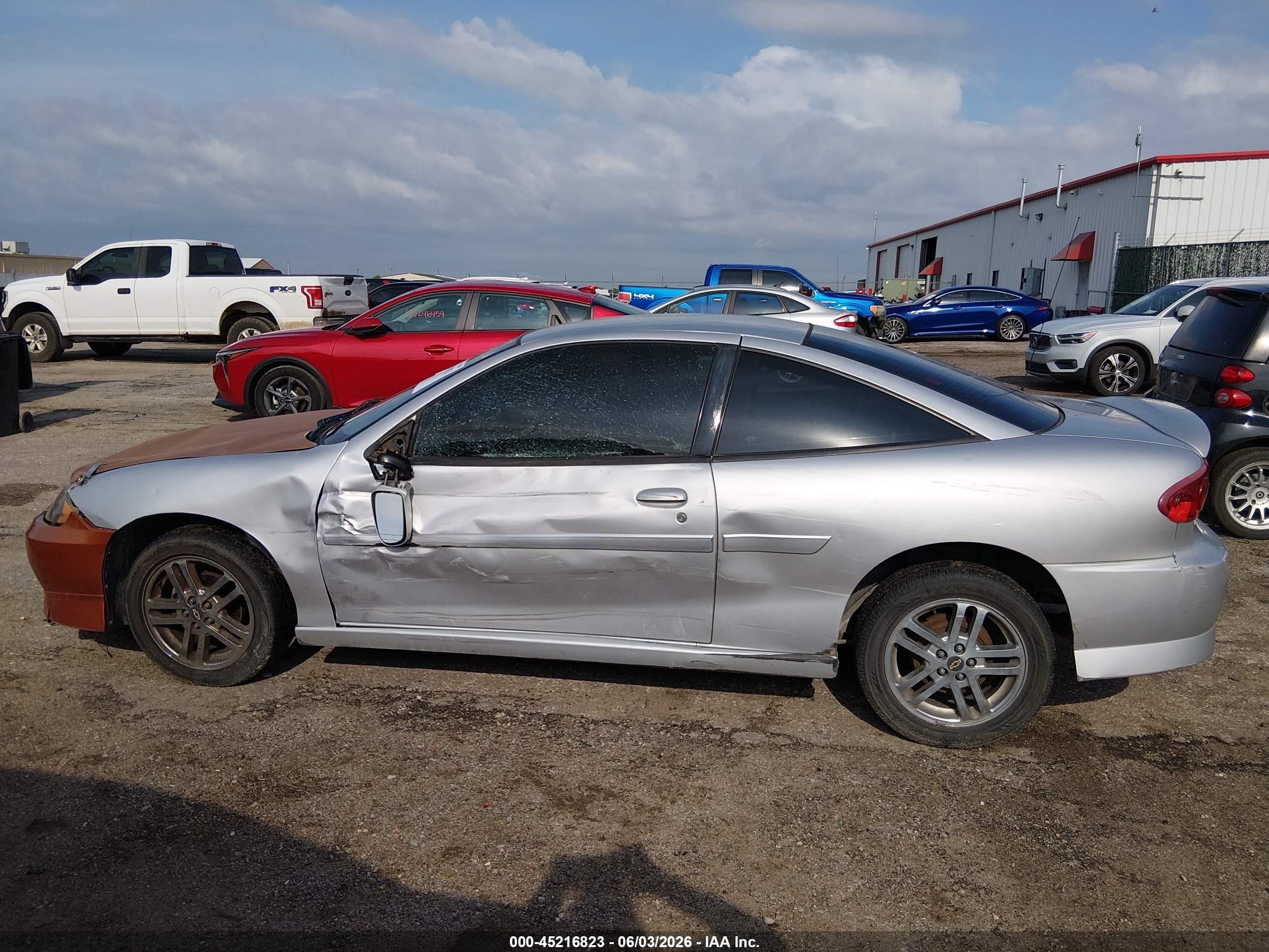 2003 Chevrolet Cavalier Ls Sport Silver vin: 1G1JH12F537366948
