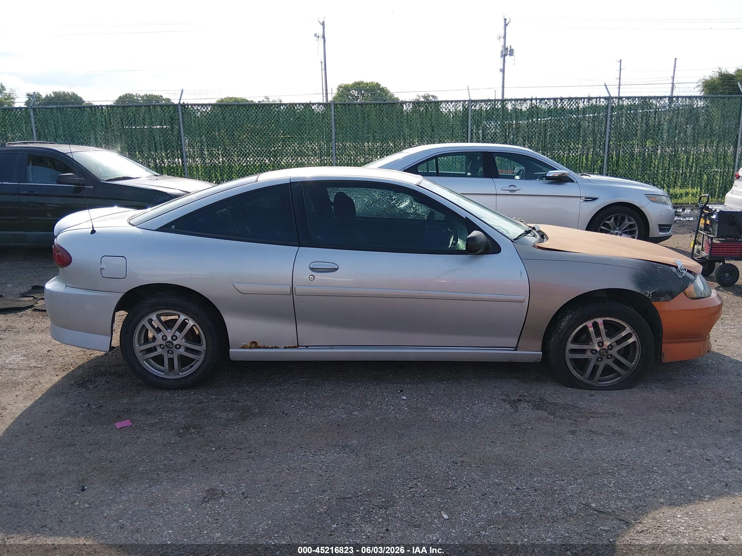 2003 Chevrolet Cavalier Ls Sport Silver vin: 1G1JH12F537366948