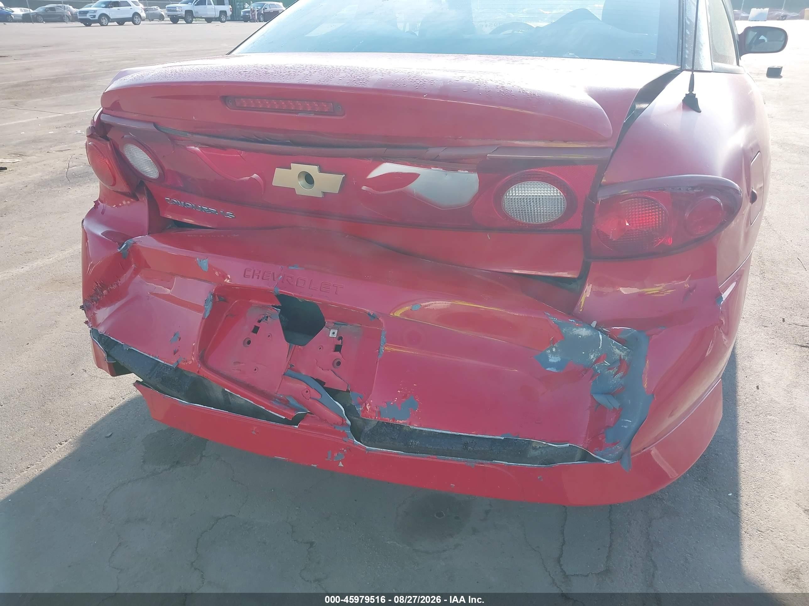2005 Chevrolet Cavalier Ls Sport Red vin: 1G1JH12F557170673