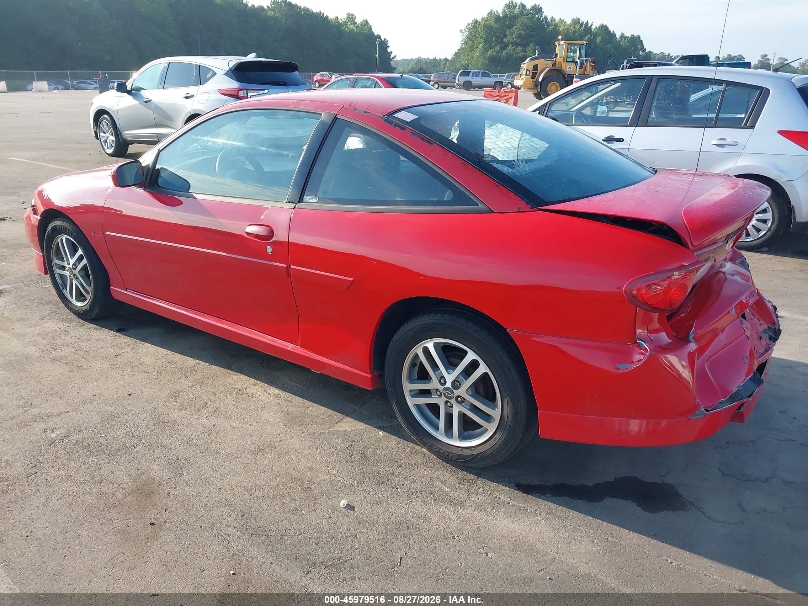 2005 Chevrolet Cavalier Ls Sport Red vin: 1G1JH12F557170673