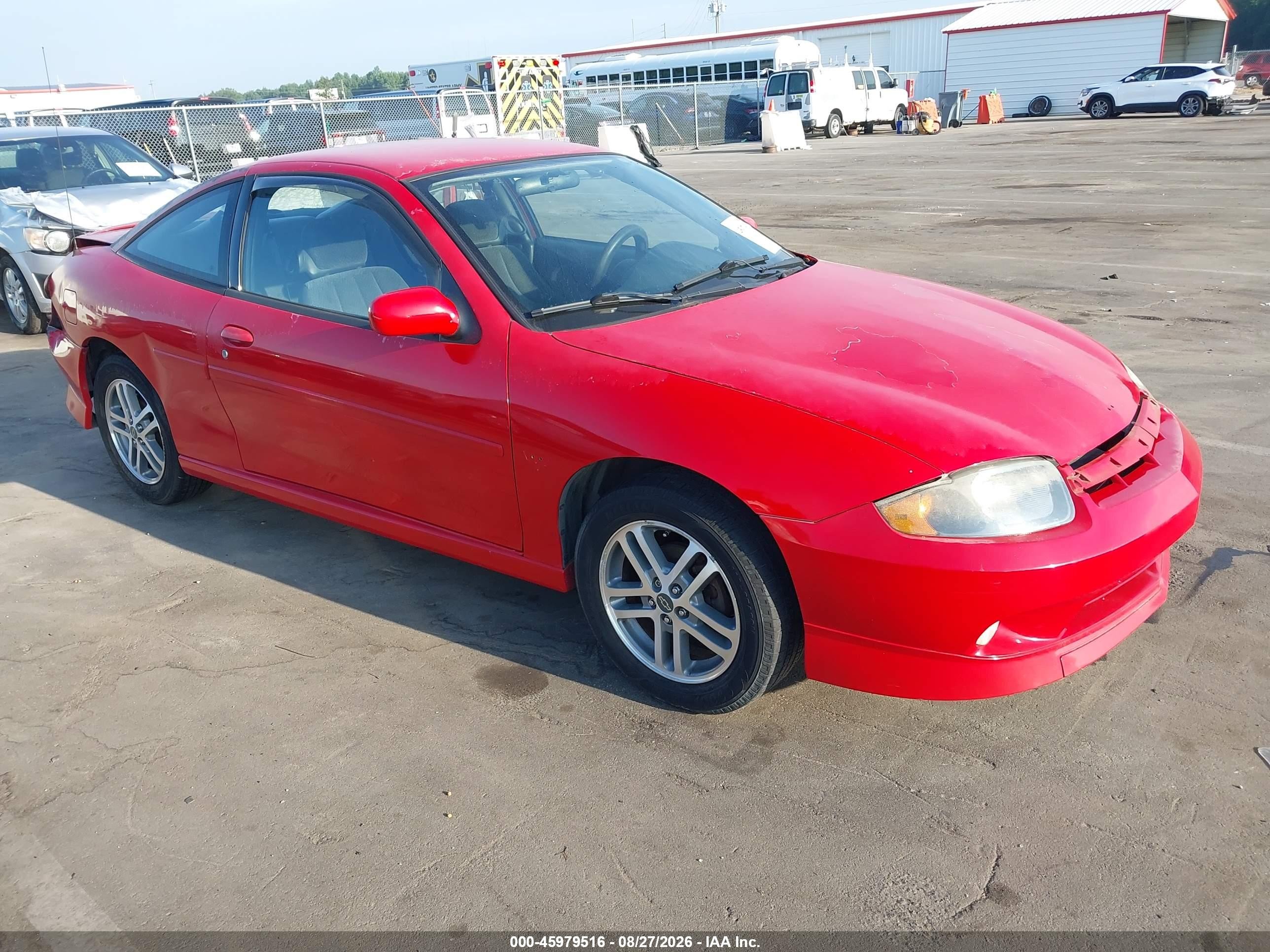 2005 Chevrolet Cavalier Ls Sport Red vin: 1G1JH12F557170673