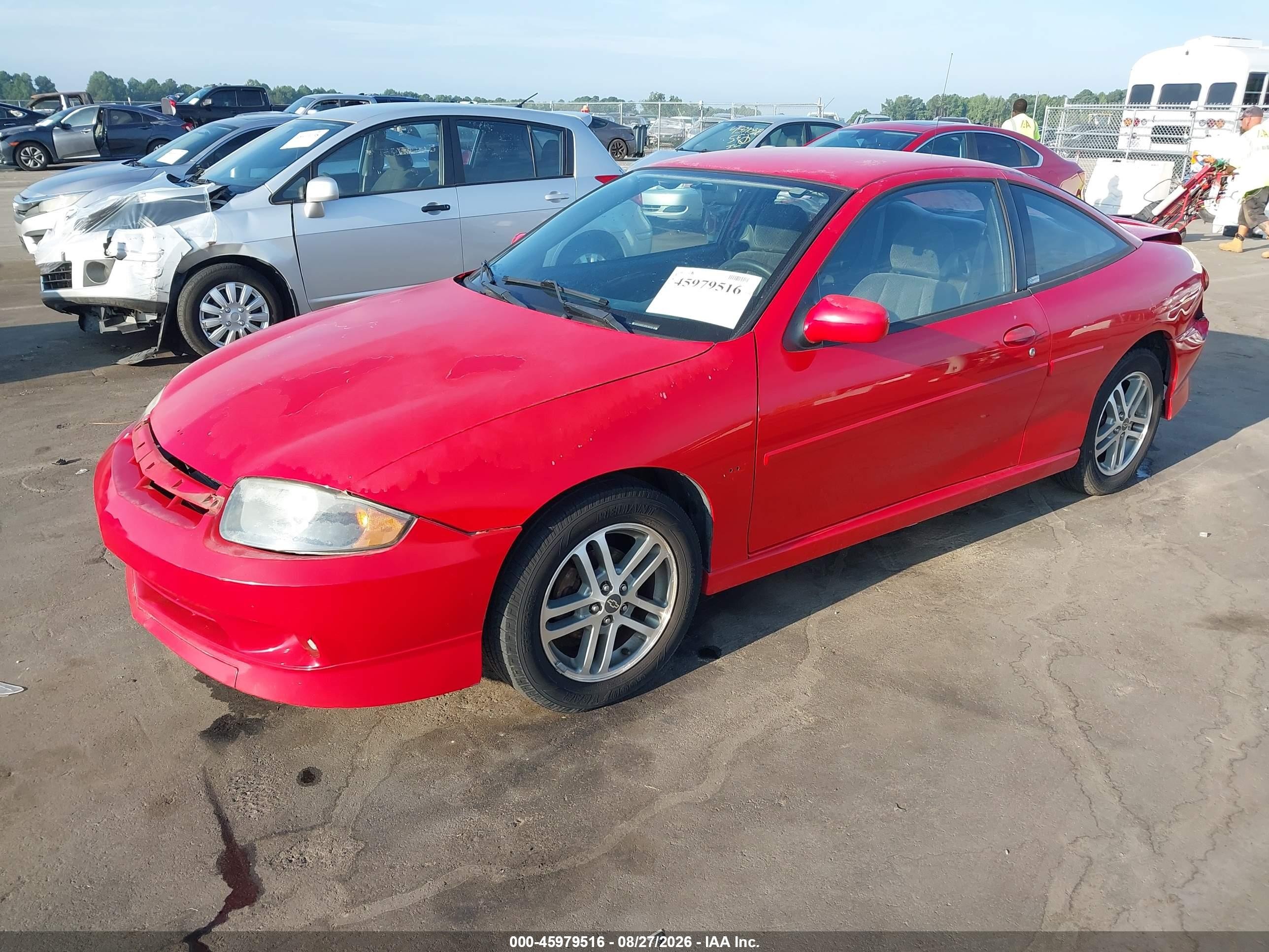 2005 Chevrolet Cavalier Ls Sport Red vin: 1G1JH12F557170673