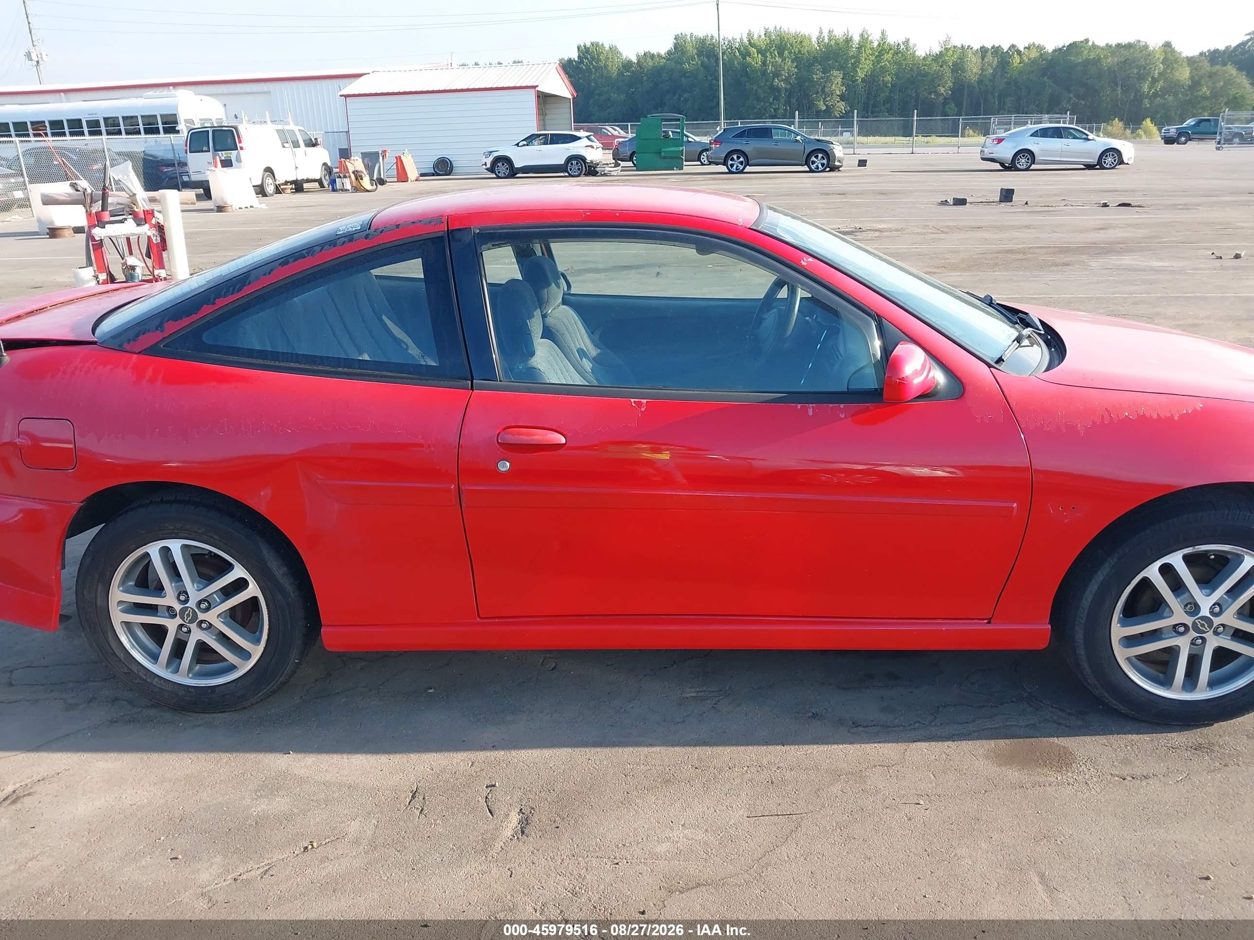 2005 Chevrolet Cavalier Ls Sport Red vin: 1G1JH12F557170673