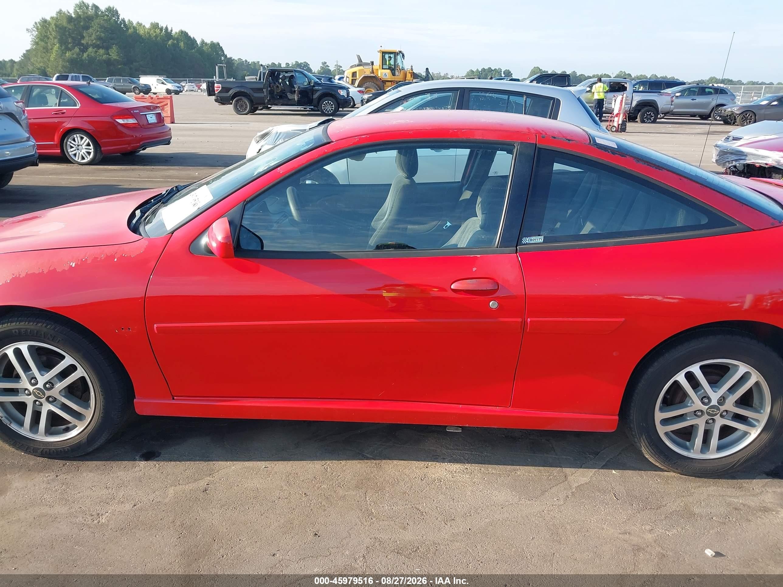 2005 Chevrolet Cavalier Ls Sport Red vin: 1G1JH12F557170673