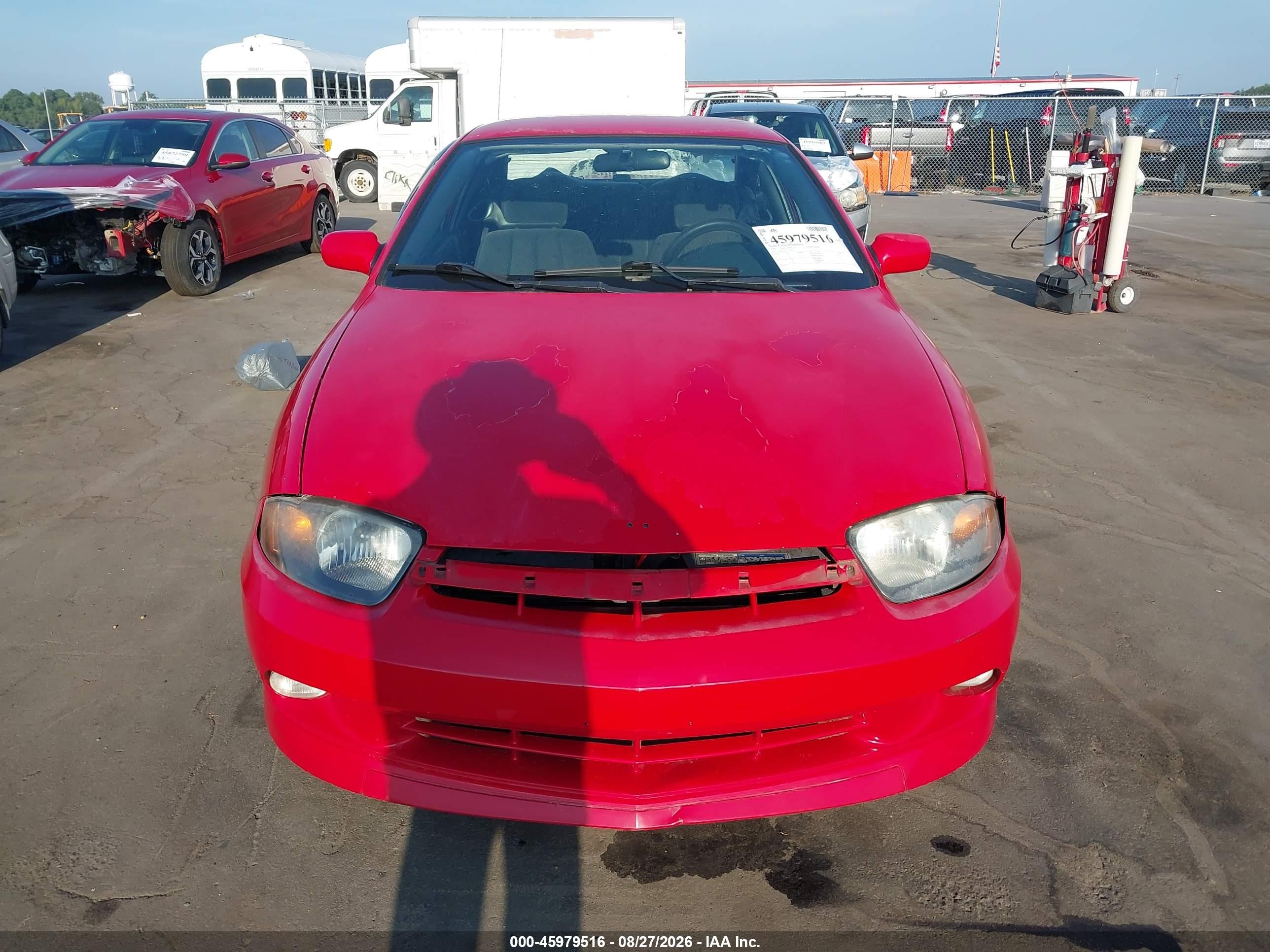 2005 Chevrolet Cavalier Ls Sport Red vin: 1G1JH12F557170673