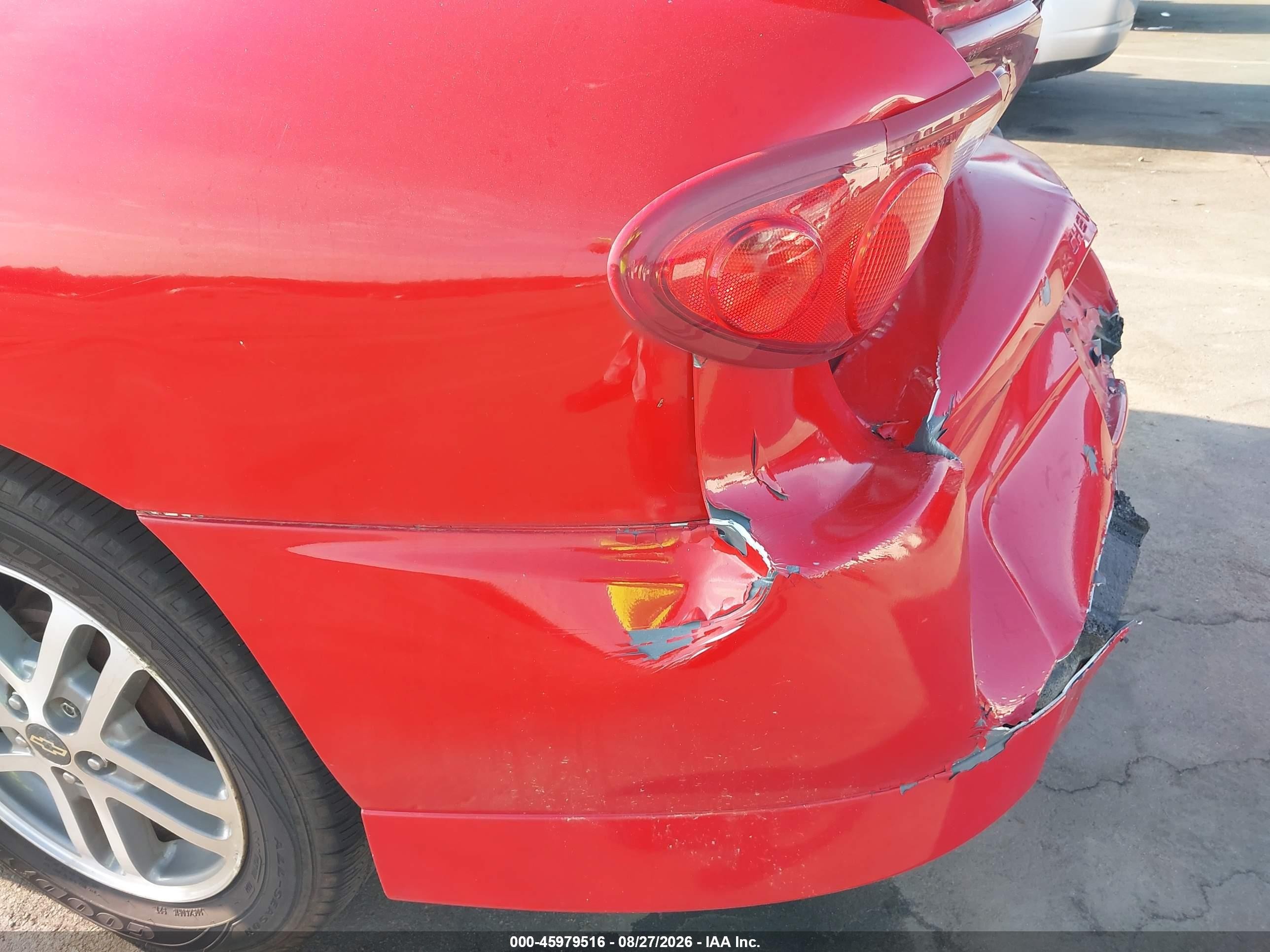 2005 Chevrolet Cavalier Ls Sport Red vin: 1G1JH12F557170673