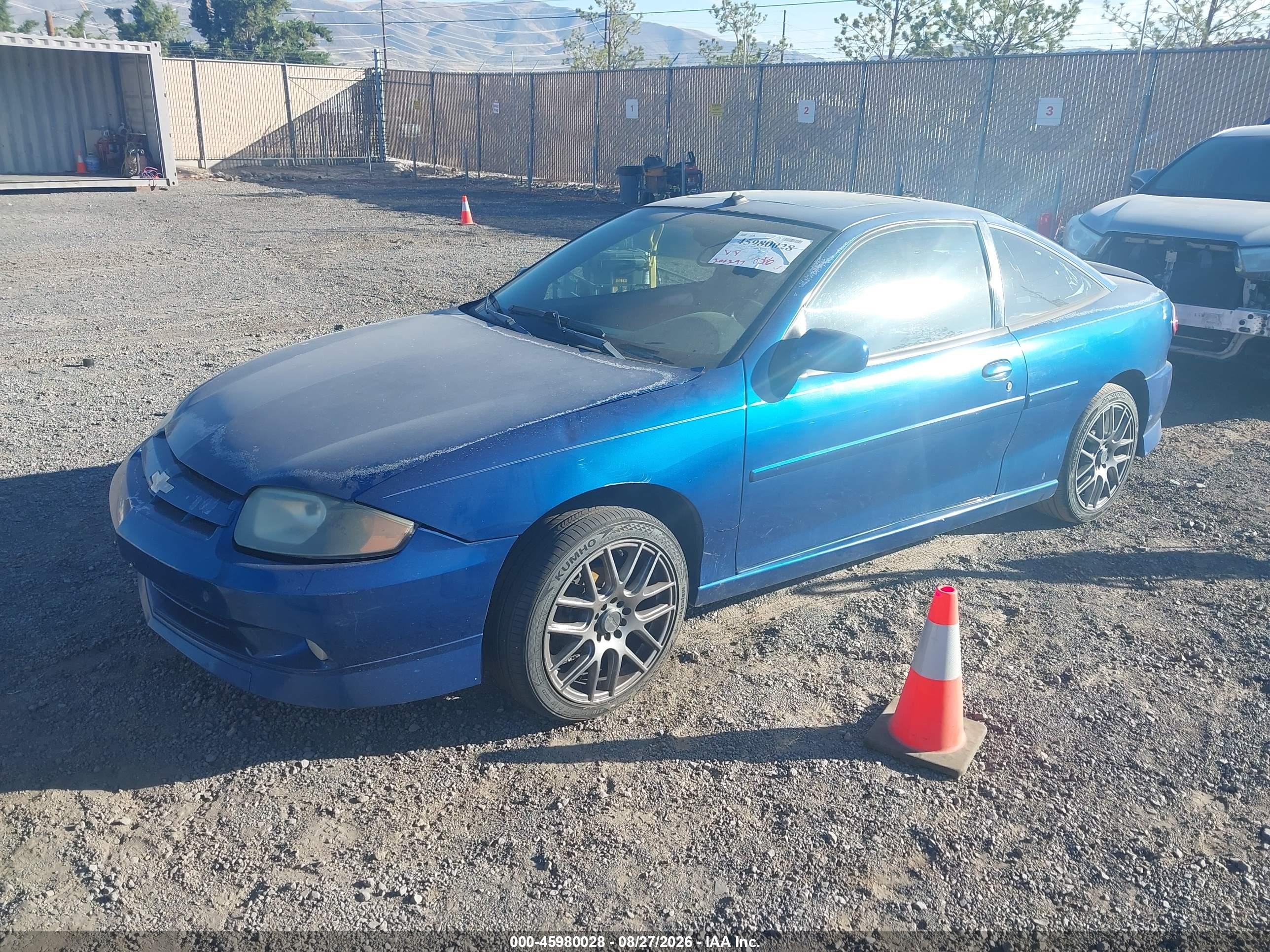 2003 Chevrolet Cavalier Ls Sport Blue vin: 1G1JH12F937211450