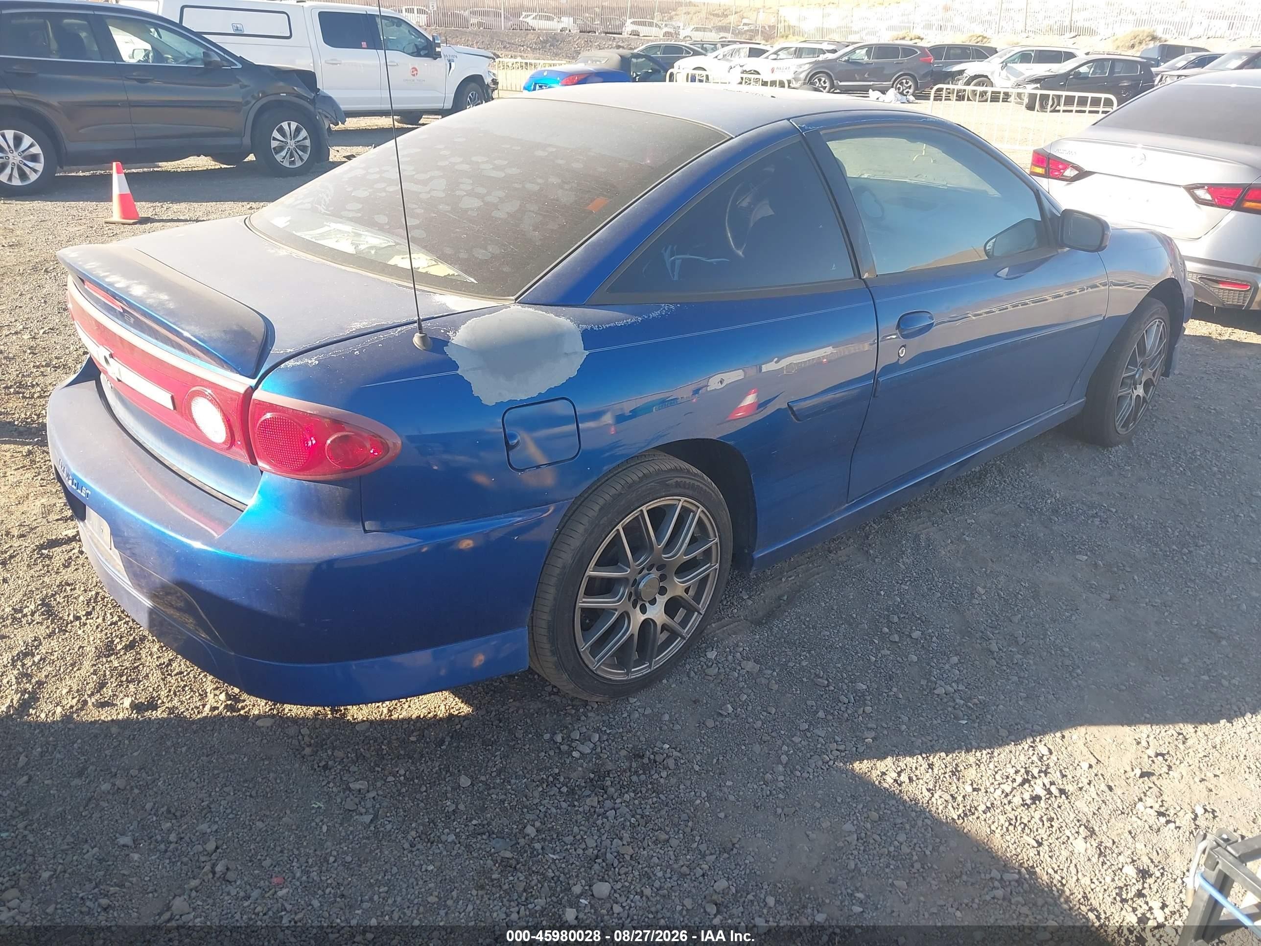 2003 Chevrolet Cavalier Ls Sport Blue vin: 1G1JH12F937211450