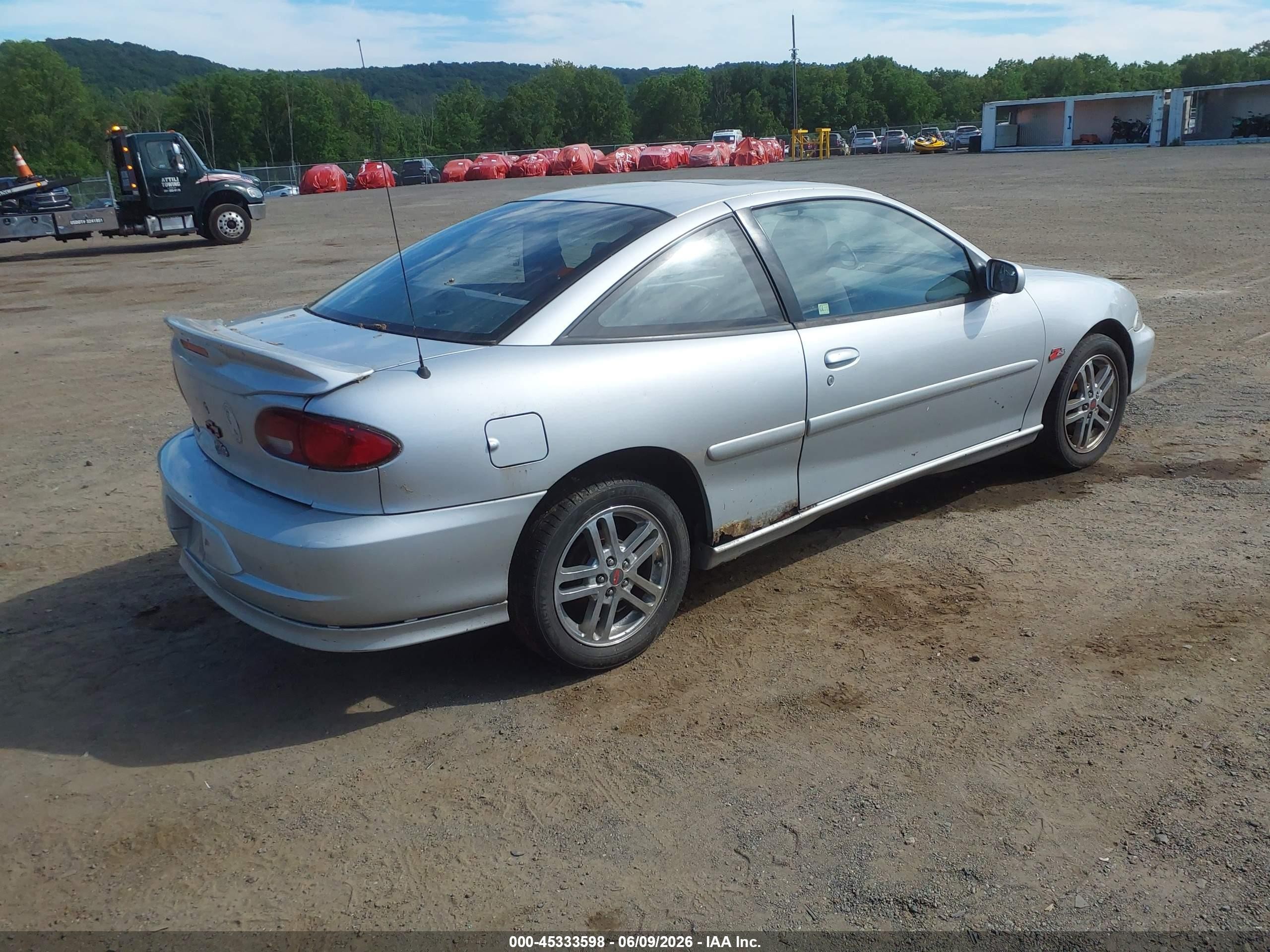 2002 Chevrolet Cavalier Z24 Silver vin: 1G1JH12T727170482
