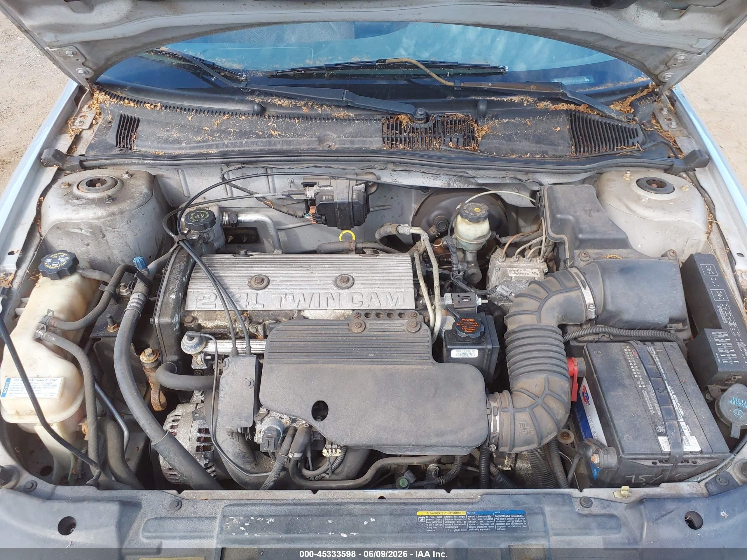 2002 Chevrolet Cavalier Z24 Silver vin: 1G1JH12T727170482