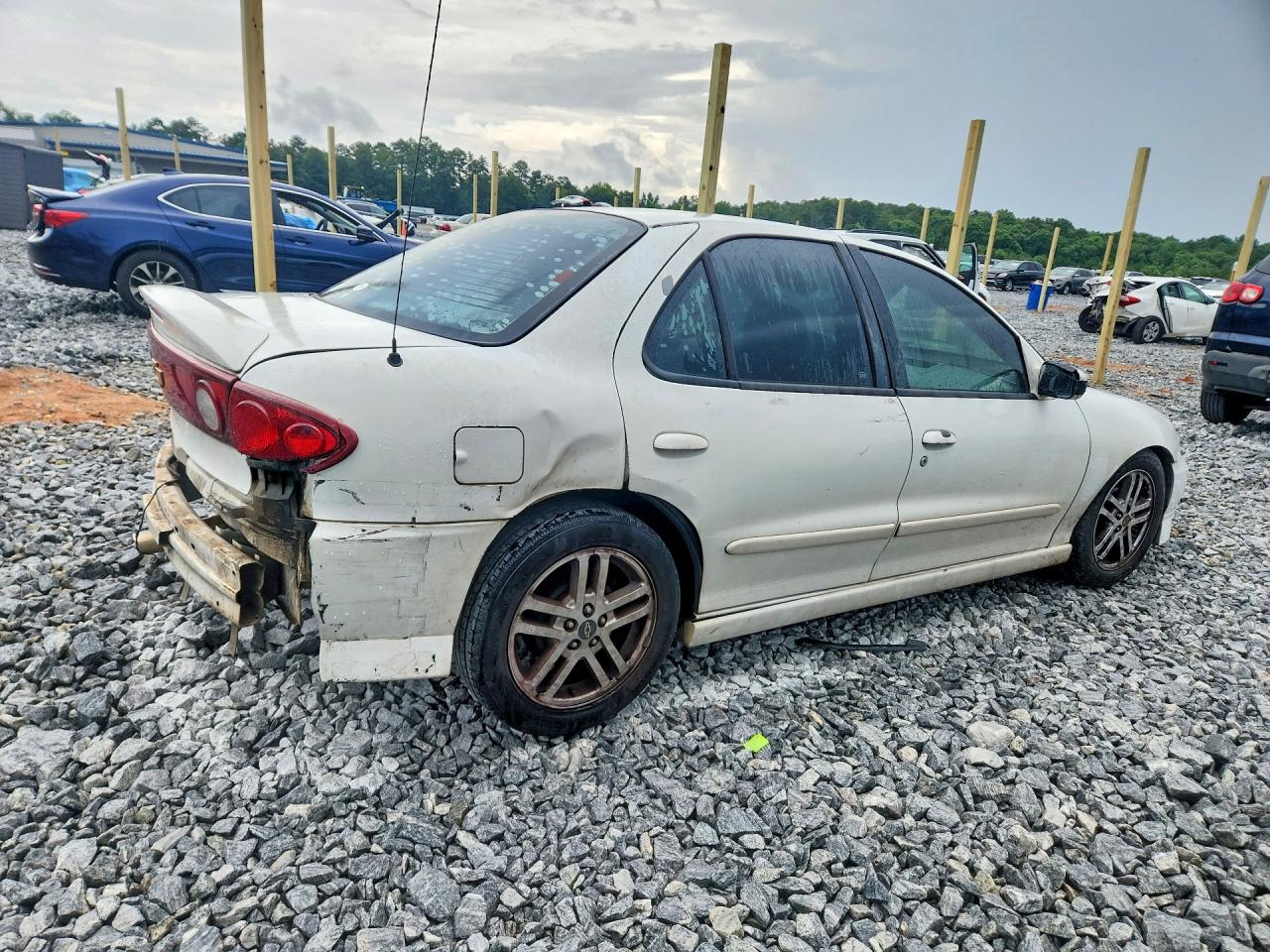 2004 Chevrolet Cavalier Ls Sport White vin: 1G1JH52F047139157