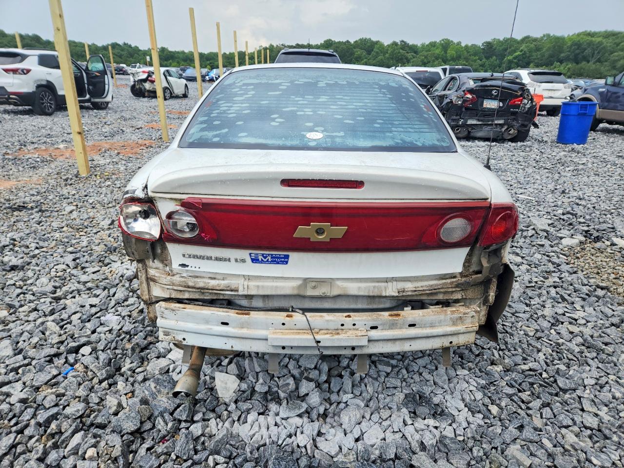 2004 Chevrolet Cavalier Ls Sport White vin: 1G1JH52F047139157