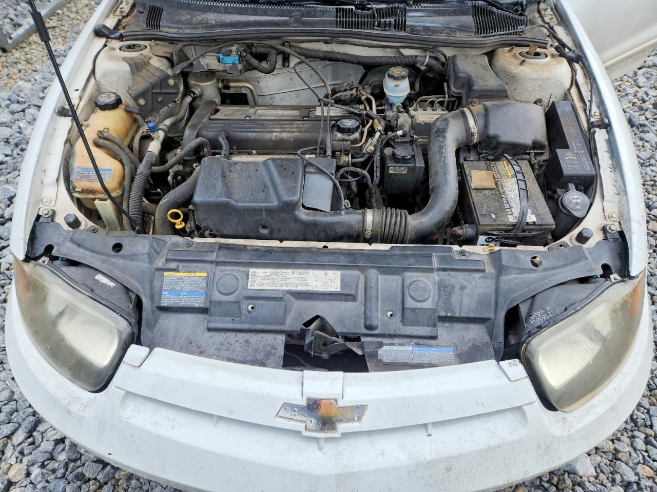 2004 Chevrolet Cavalier Ls Sport White vin: 1G1JH52F047139157